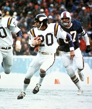 Minnesota Vikings - The Vikings defense was an established force by the  late 60's with the help of DT Alan Page, DE Carl Eller, and LB Wally  Hilgenberg.