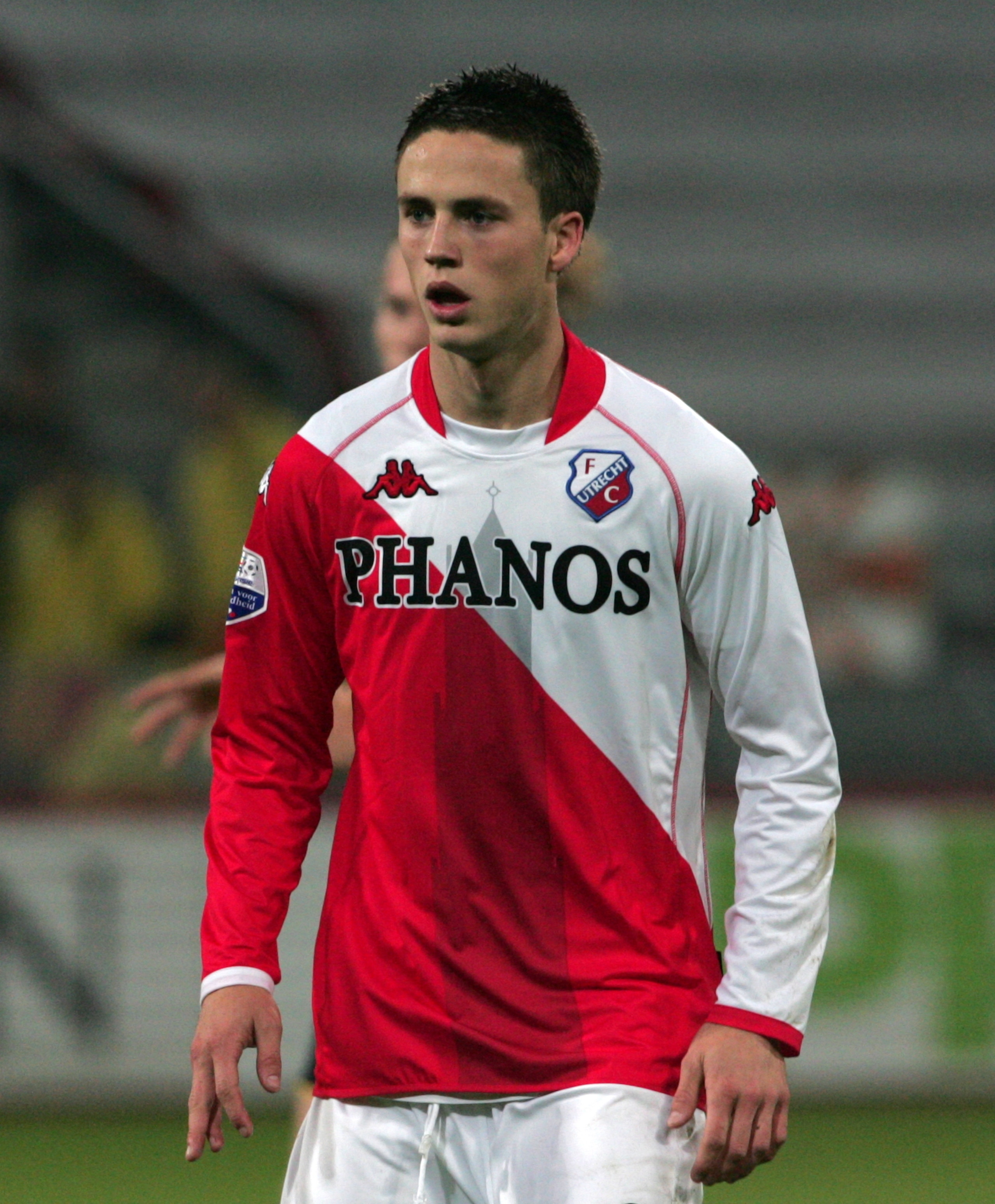 UTRECHT, NETHERLANDS - OCTOBER 23:  Ricky van Wolfswinkel of FC Utrecht during the Eredivisie match between FC Utrecht and Roda JC held on October 23, 2009 at the Stadion Galgenwaard, in Utrecht, Holland. (Photo by Anoek De Groot/EuroFootball/Getty Images