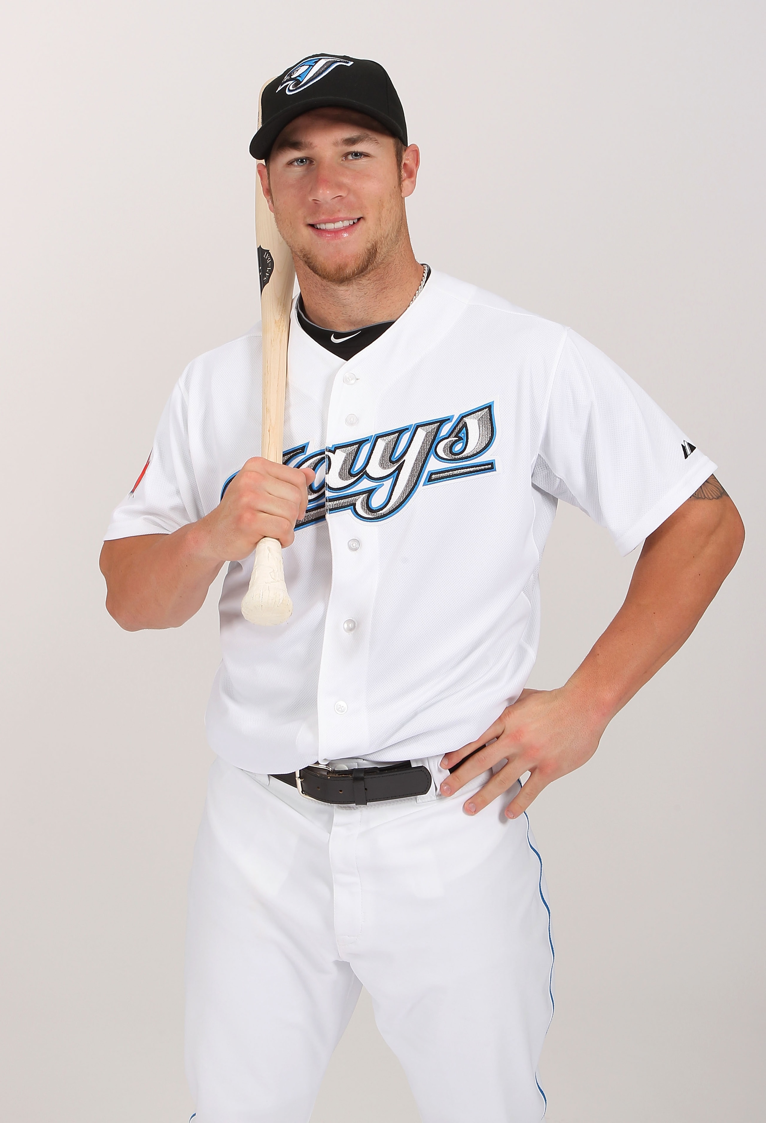 DUNEDIN, FL - FEBRUARY 20: Brett Lawrie #13 of the Toronto Blue Jays poses during photo day at Florida Auto Exchange Stadium on February 20, 2011 in Dunedin, Florida. (Photo by Nick Laham/Getty Images) DUNEDIN, FL - FEBRUARY 20: Brett Lawrie #13 of the Toronto Blue Jays poses during photo day at Florida Auto Exchange Stadium on February 20, 2011 in Dunedin, Florida. (Photo by Nick Laham/Getty Images)