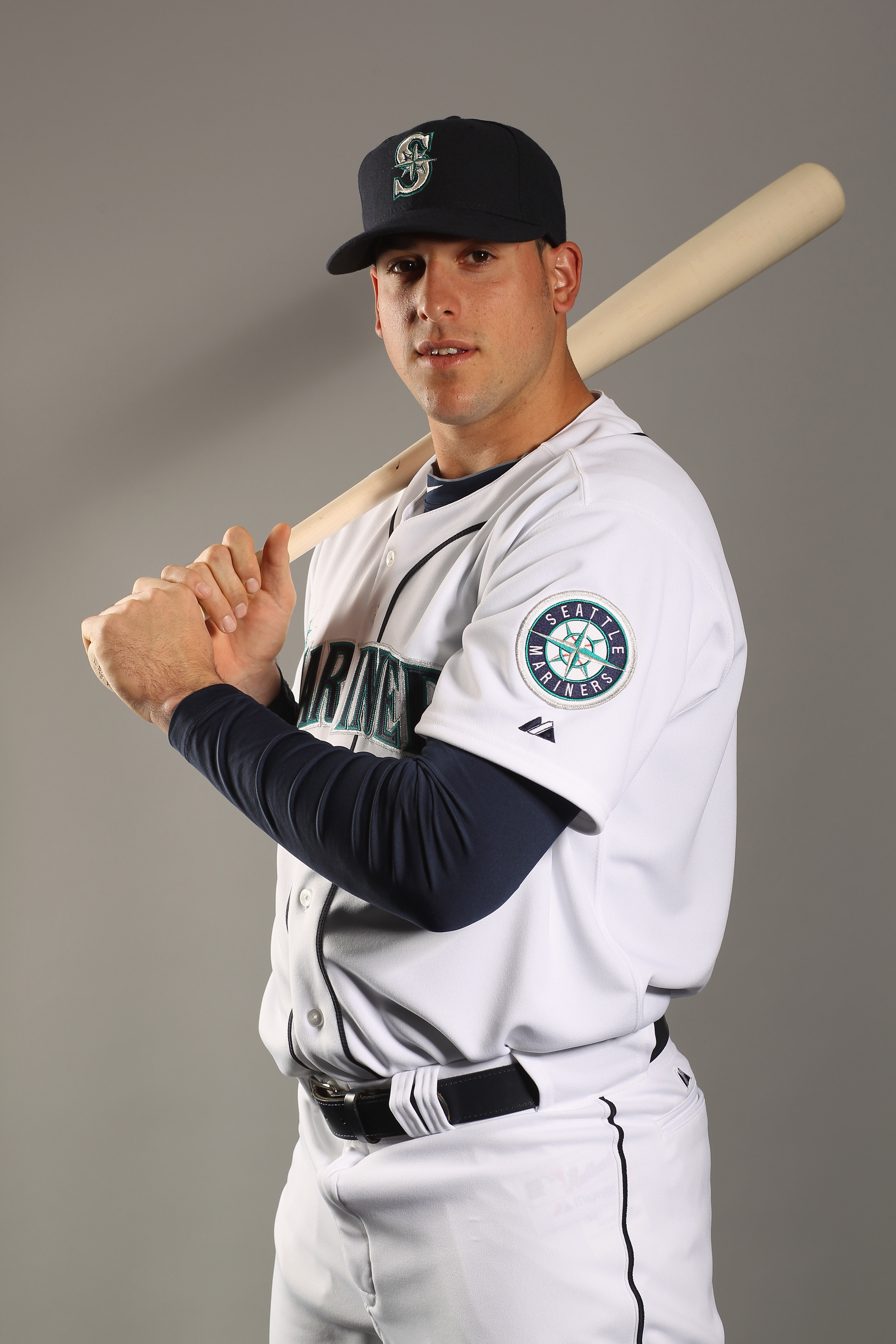 PEORIA, AZ - FEBRUARY 20:  Alex Liddi #63 of the Seattle Mariners poses for a portrait at the Peoria Sports Complex on February 20, 2011 in Peoria, Arizona.  (Photo by Ezra Shaw/Getty Images)