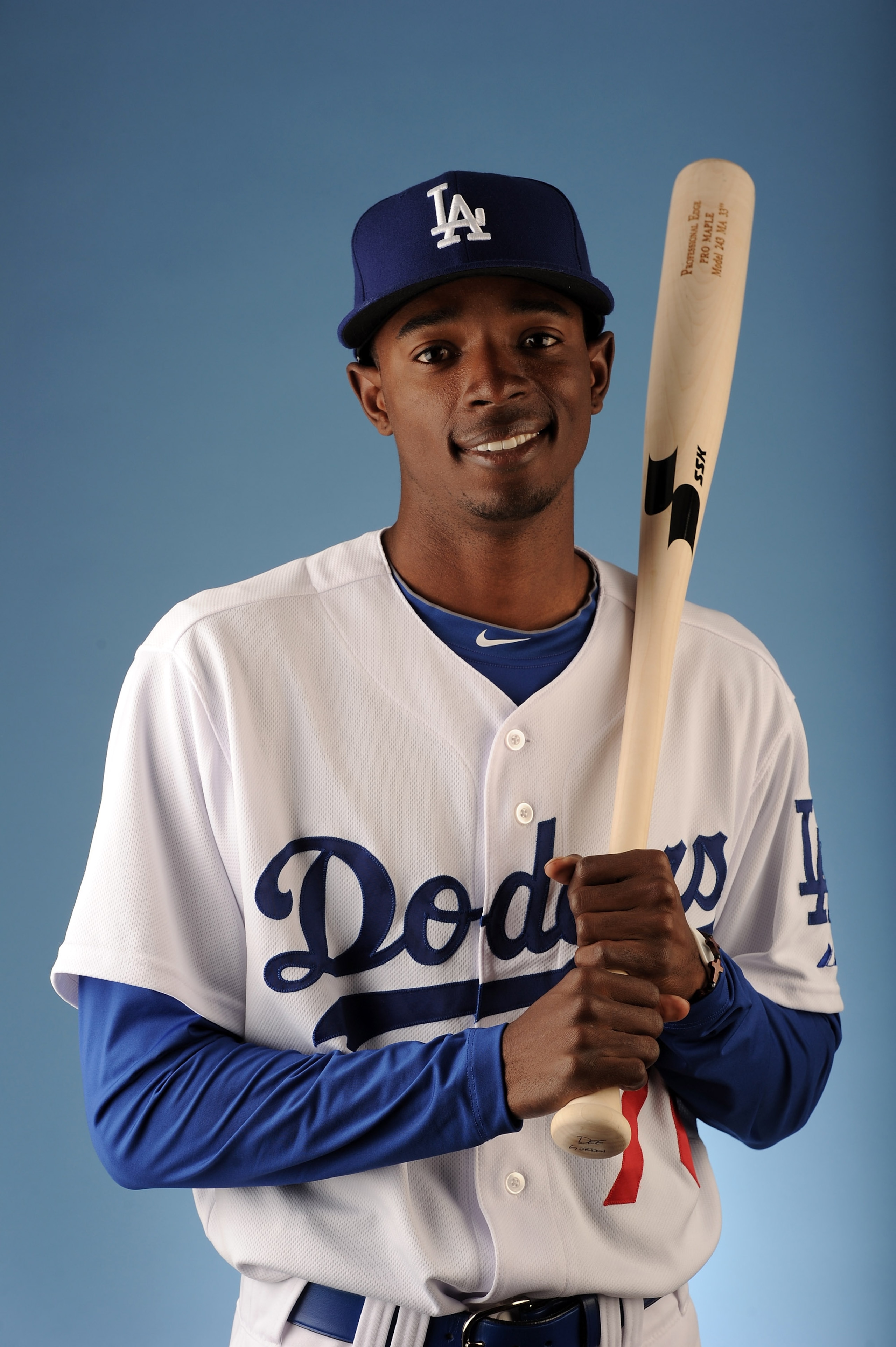 GLENDALE, AZ - FEBRUARY 25: Dee Gordon #70 of the Los Angeles Dodgers poses for a photo on photo day at Camelback Ranch on February 25, 2011 in Glendale, Arizona. (Photo by Harry How/Getty Images) GLENDALE, AZ - FEBRUARY 25: Dee Gordon #70 of the Los Angeles Dodgers poses for a photo on photo day at Camelback Ranch on February 25, 2011 in Glendale, Arizona. (Photo by Harry How/Getty Images)
