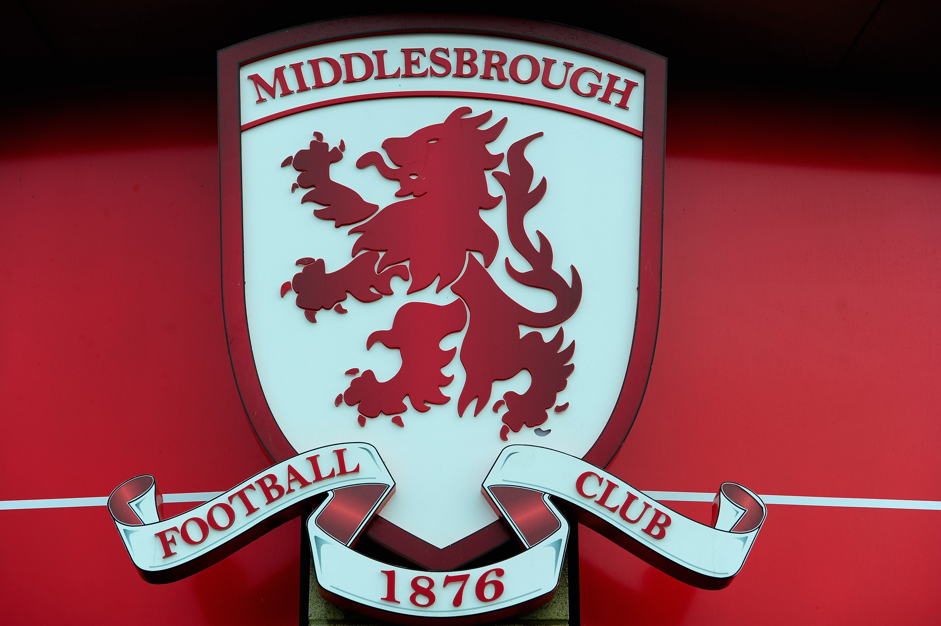 MIDDLESBROUGH, ENGLAND - MARCH 04:  A Middlesbrough sign is seen outside the Riverside Stadium, home of Middlesbrough Football Club on March 4, 2011 in Middlesbrough, England.  (Photo by Jamie McDonald/Getty Images)