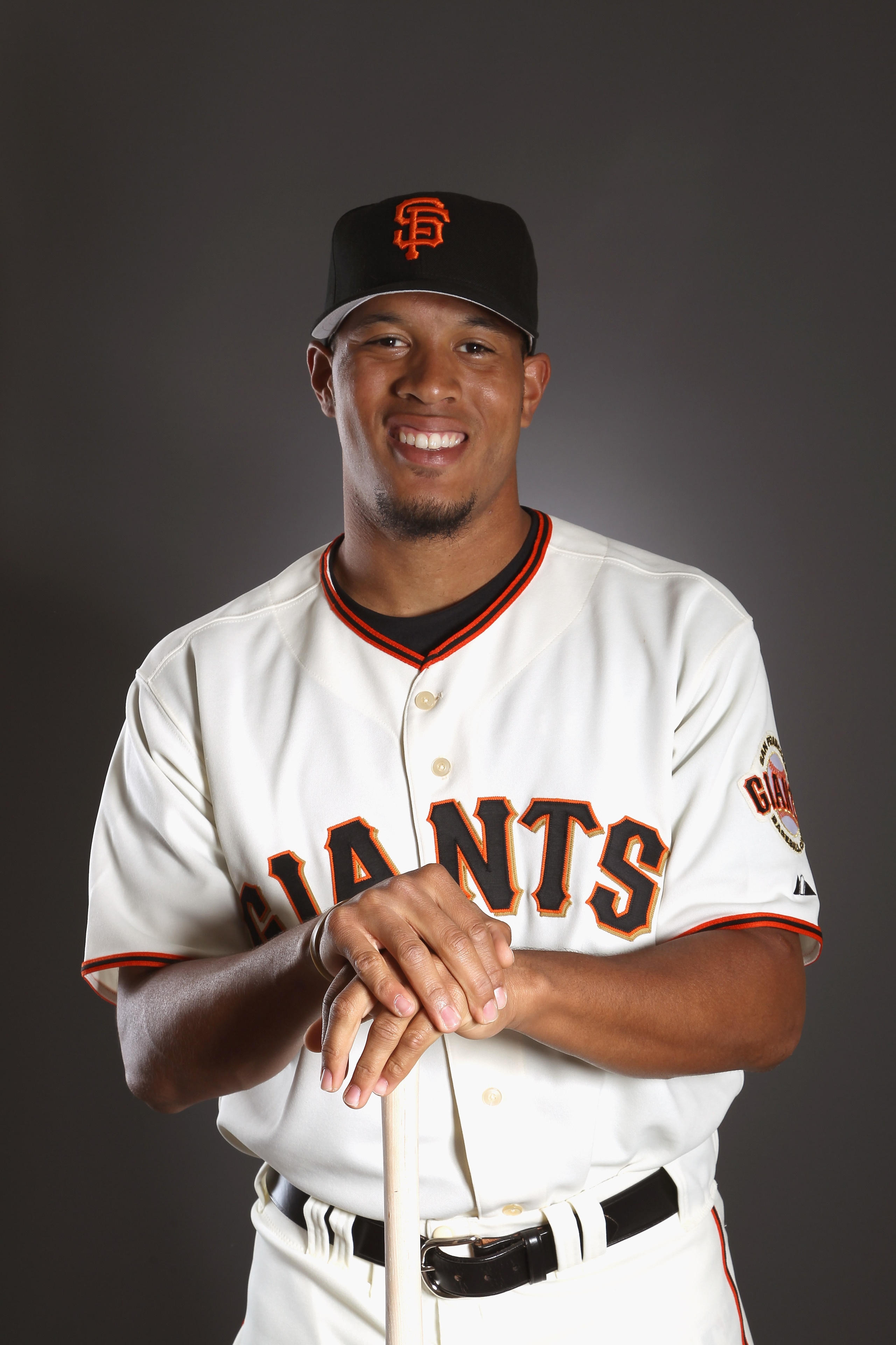 SCOTTSDALE, AZ - FEBRUARY 23:  Thomas Neal #63 of the San Francisco Giants poses for a portrait during media photo day at Scottsdale Stadium on February 23, 2011 in Scottsdale, Arizona.  (Photo by Ezra Shaw/Getty Images)