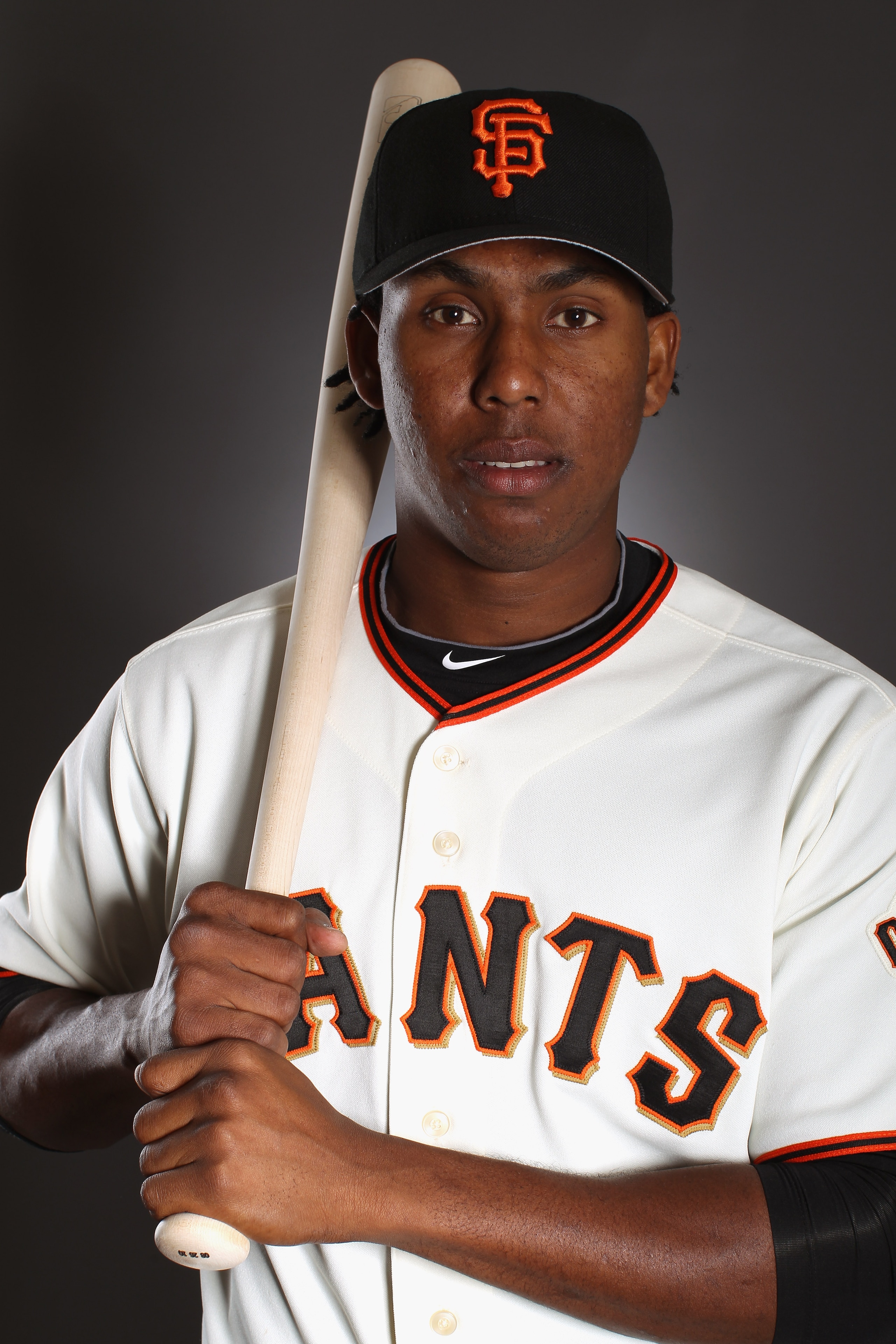 SCOTTSDALE, AZ - FEBRUARY 23: Francisco Peguero #62 of the San Francisco Giants poses for a portrait during media photo day at Scottsdale Stadium on February 23, 2011 in Scottsdale, Arizona. (Photo by Ezra Shaw/Getty Images) SCOTTSDALE, AZ - FEBRUARY 23: Francisco Peguero #62 of the San Francisco Giants poses for a portrait during media photo day at Scottsdale Stadium on February 23, 2011 in Scottsdale, Arizona. (Photo by Ezra Shaw/Getty Images)