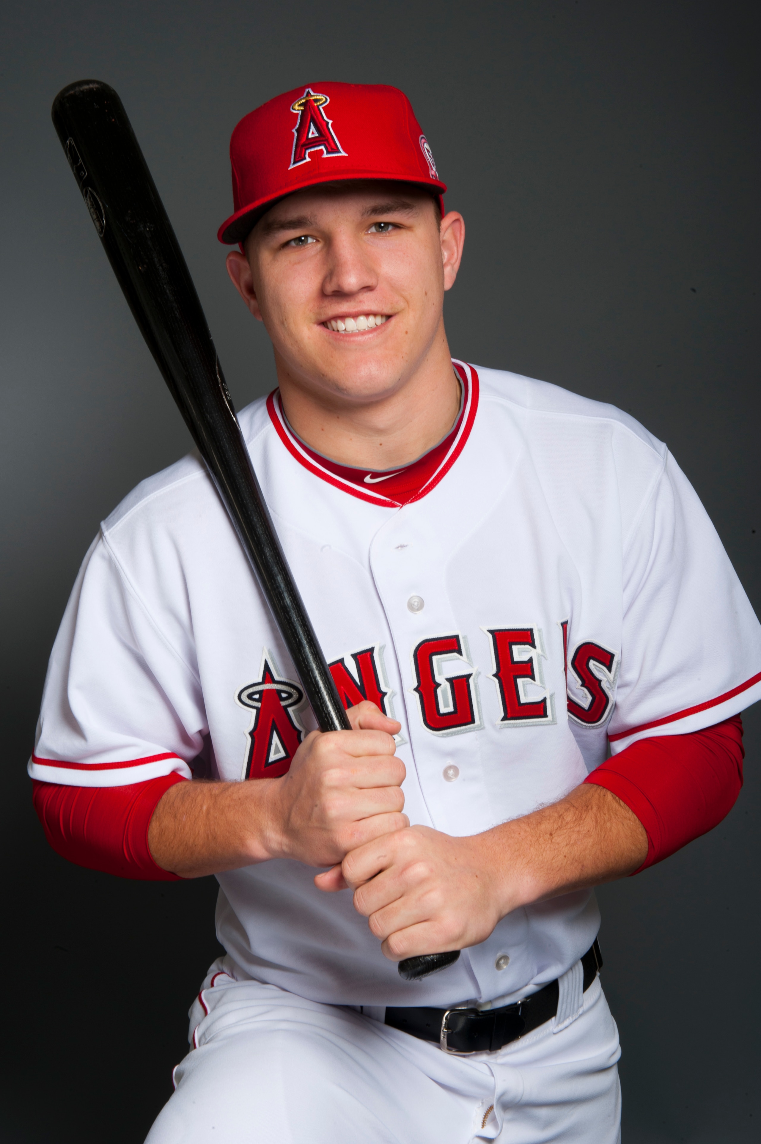 TEMPE, AZ - FEBRUARY 21: Mike Trout #90 of the Los Angeles Angels of Anaheim poses during their photo day at Tempe Diablo Stadium on February 21, 2011 in Tempe,Arizona. (Photo by Rob Tringali/Getty Images) TEMPE, AZ - FEBRUARY 21: Mike Trout #90 of the Los Angeles Angels of Anaheim poses during their photo day at Tempe Diablo Stadium on February 21, 2011 in Tempe,Arizona. (Photo by Rob Tringali/Getty Images)