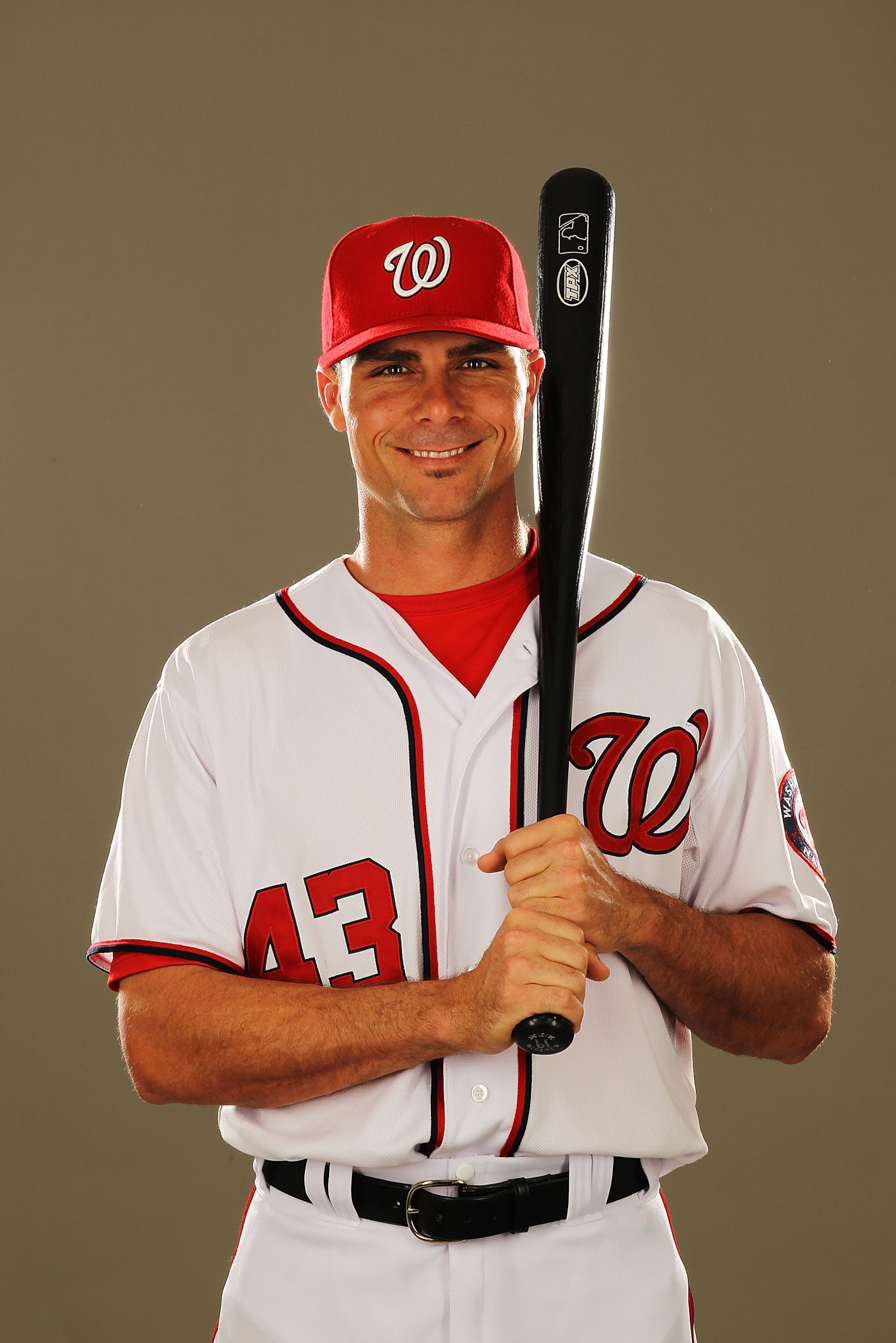 VIERA, FL - FEBRUARY 25:  Rick Ankiel #43 of the Washington Nationals poses for a portrait during Spring Training Photo Day at Space Coast Stadium on February 25, 2011 in Viera, Florida.  (Photo by Al Bello/Getty Images)