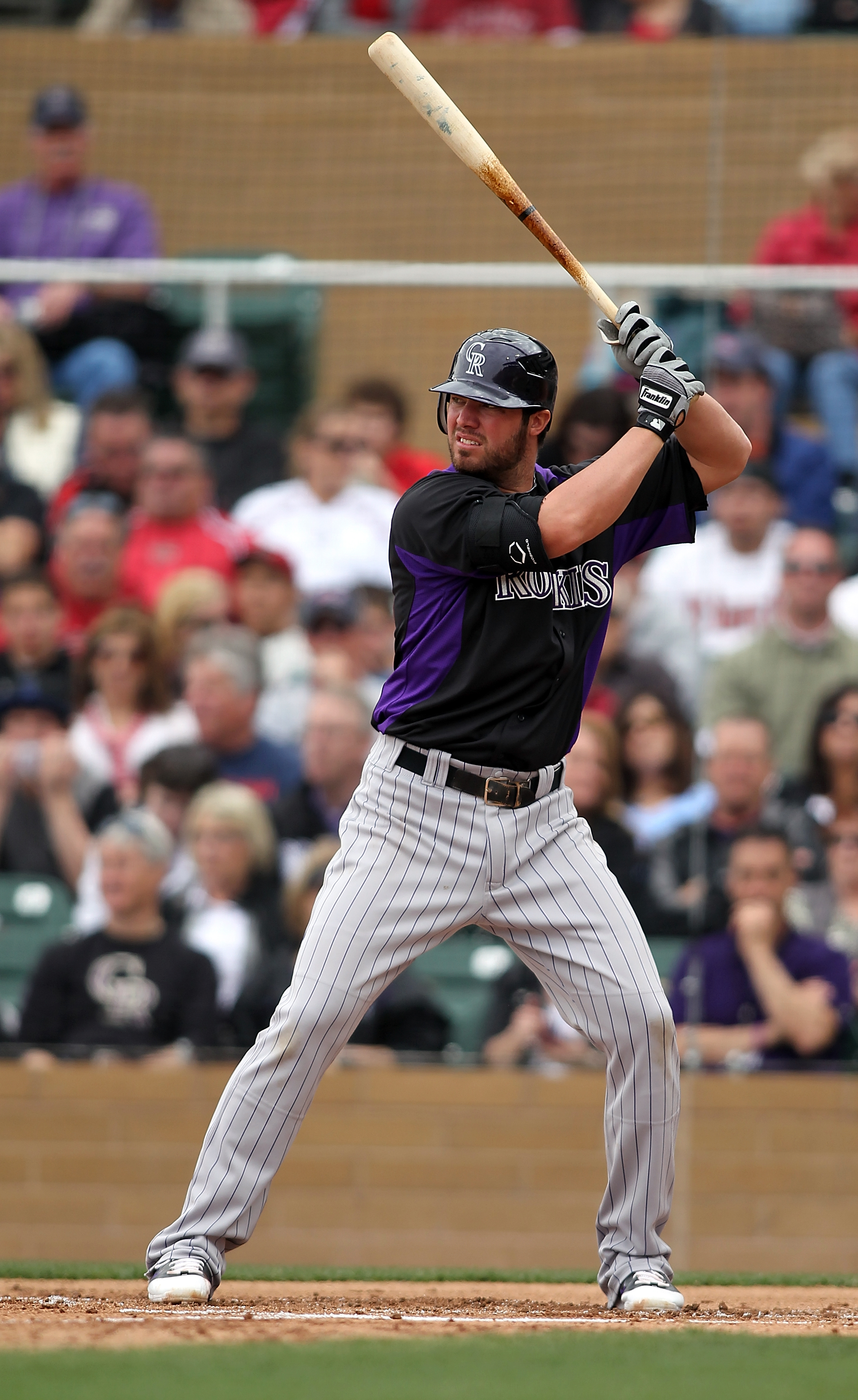 Troy Tulowitzki #2 Colorado Rockies MISSPELLED NAME Jersey Size XL