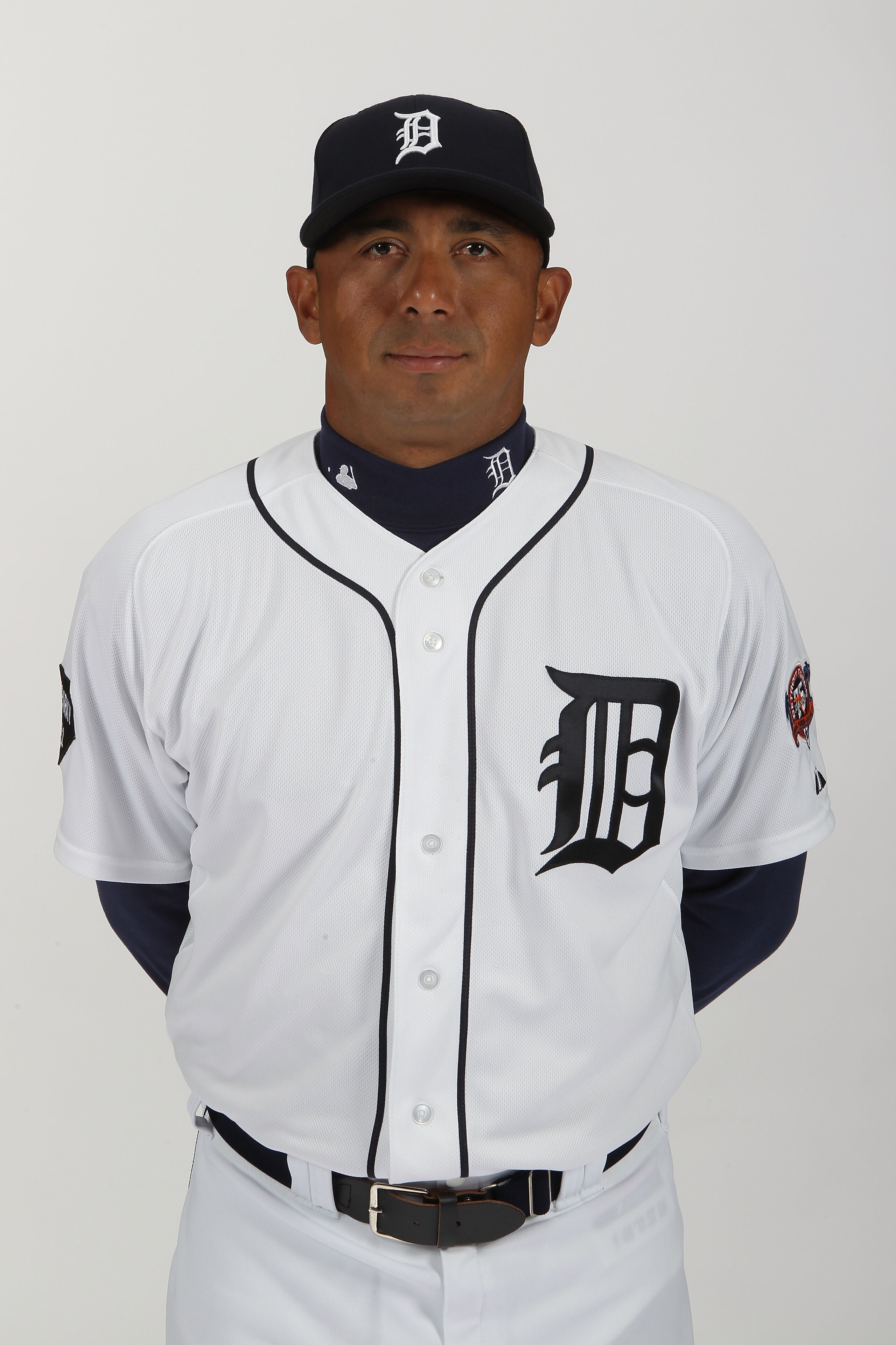 LAKELAND, FL - FEBRUARY 21:  Carlos Guillen #9 of the Detroit Tigers poses for a portrait during Photo Day on February 21, 2011 at Joker Marchant Stadium in Lakeland, Florida.  (Photo by Nick Laham/Getty Images)