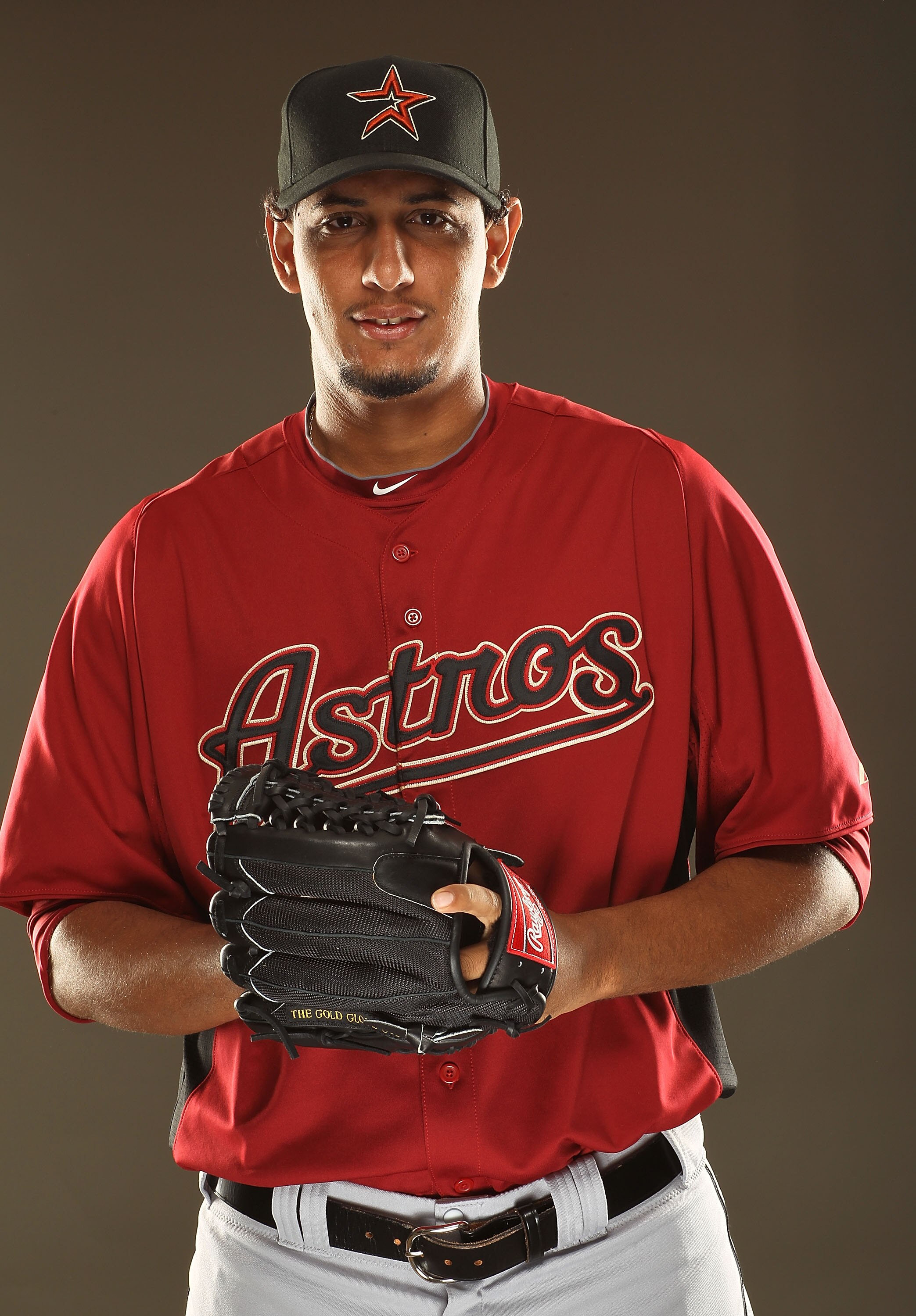 KISSIMMEE, FL - FEBRUARY 24:  Aneury Rodriguez #62 of the Houston Astros poses for a portrait during Spring Training photo Day at Osceola County Stadium  on February 24, 2011 in Kissimmee, Florida.  (Photo by Al Bello/Getty Images)