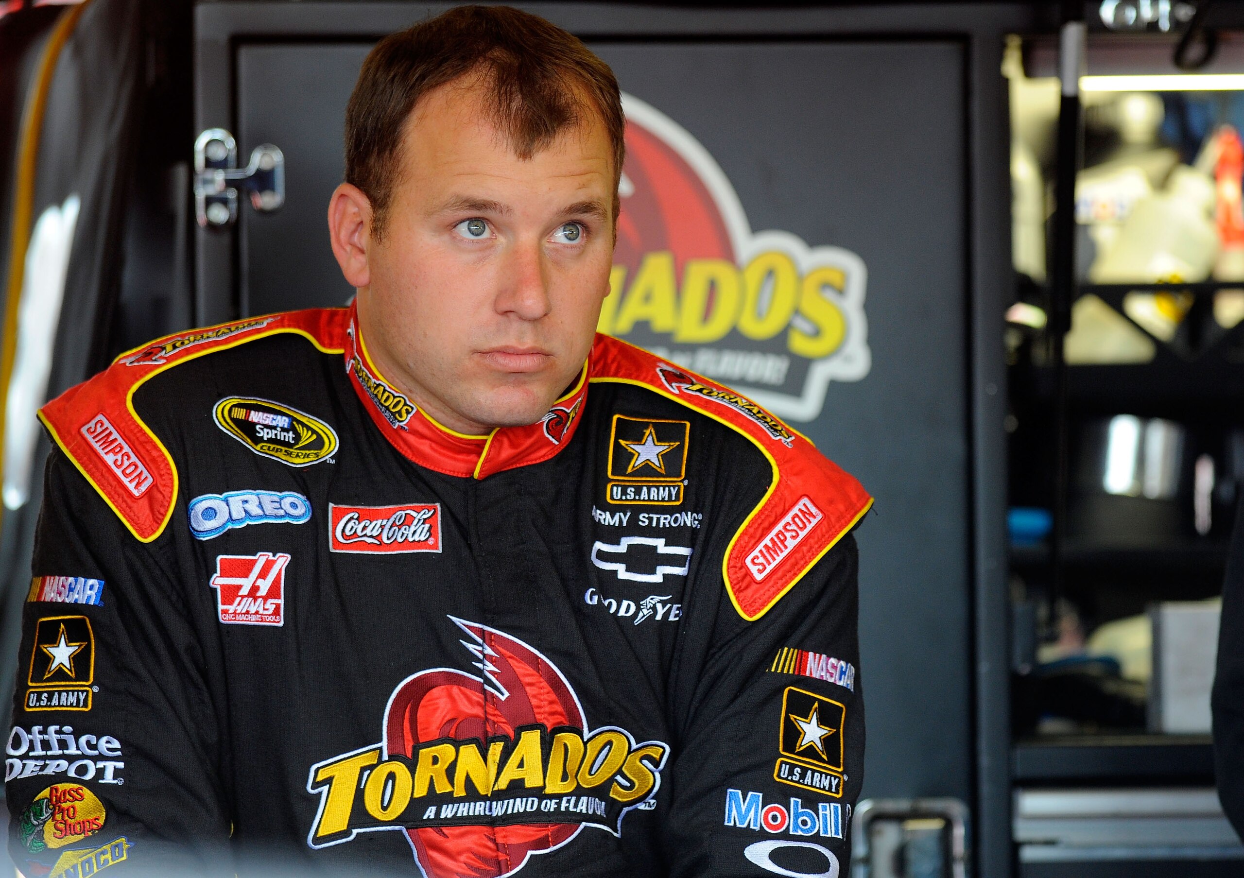 AVONDALE, AZ - FEBRUARY 25: Ryan Newman, driver of the #39 Tornados Chevrolet, stands in the garage area during practice for the Subway Fresh Fit 500 at Phoenix International Raceway on February 25, 2011 in Avondale, Arizona. (Photo by Jared C. Tilton/G AVONDALE, AZ - FEBRUARY 25: Ryan Newman, driver of the #39 Tornados Chevrolet, stands in the garage area during practice for the Subway Fresh Fit 500 at Phoenix International Raceway on February 25, 2011 in Avondale, Arizona. (Photo by Jared C. Tilton/G