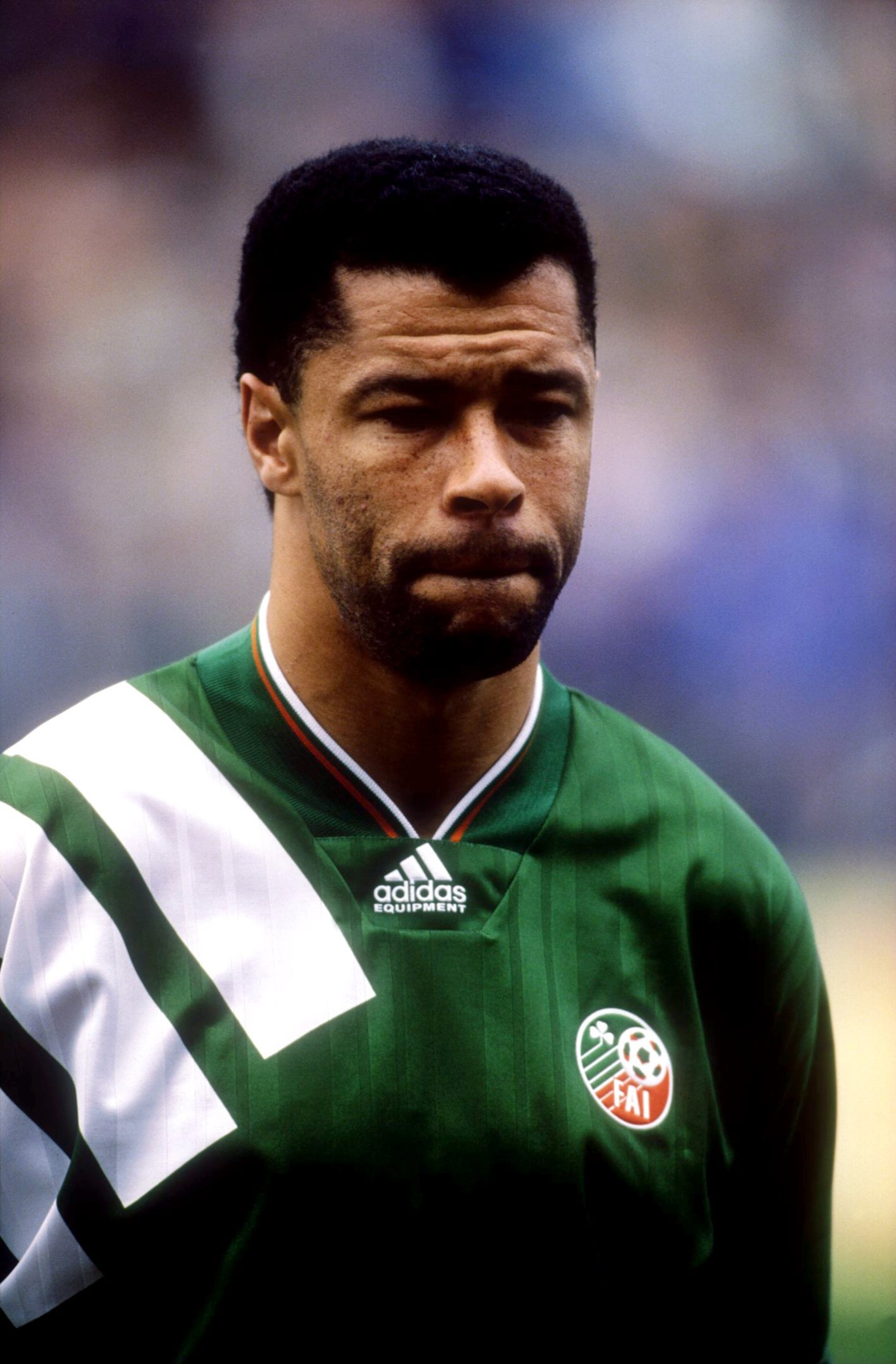9 SEP 1992:  A PORTRAIT PICTURE OF PAUL MCGRATH OF THE REPUBLIC OF IRELAND PRIOR TO THE WORLD CUP QUALIFIER AGAINST LATVIA.  Mandatory Credit: Billy Stickland/ALLSPORT