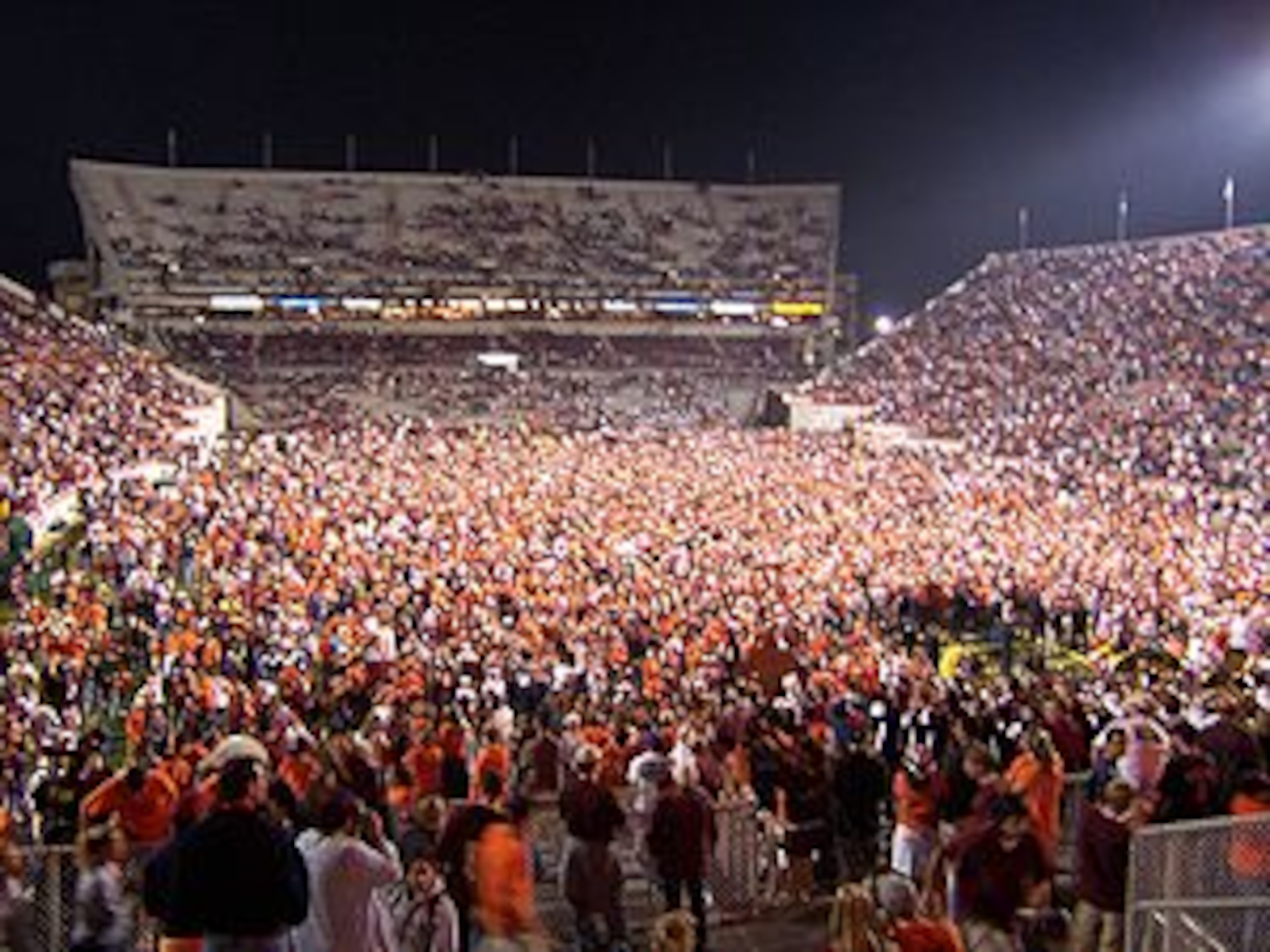 They are pround and they are loud in Blacksburg. They are pround and they are loud in Blacksburg.