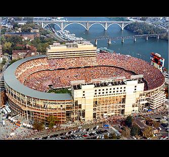 They come by land, the come by water, they always come to fill up Neyland Stadium