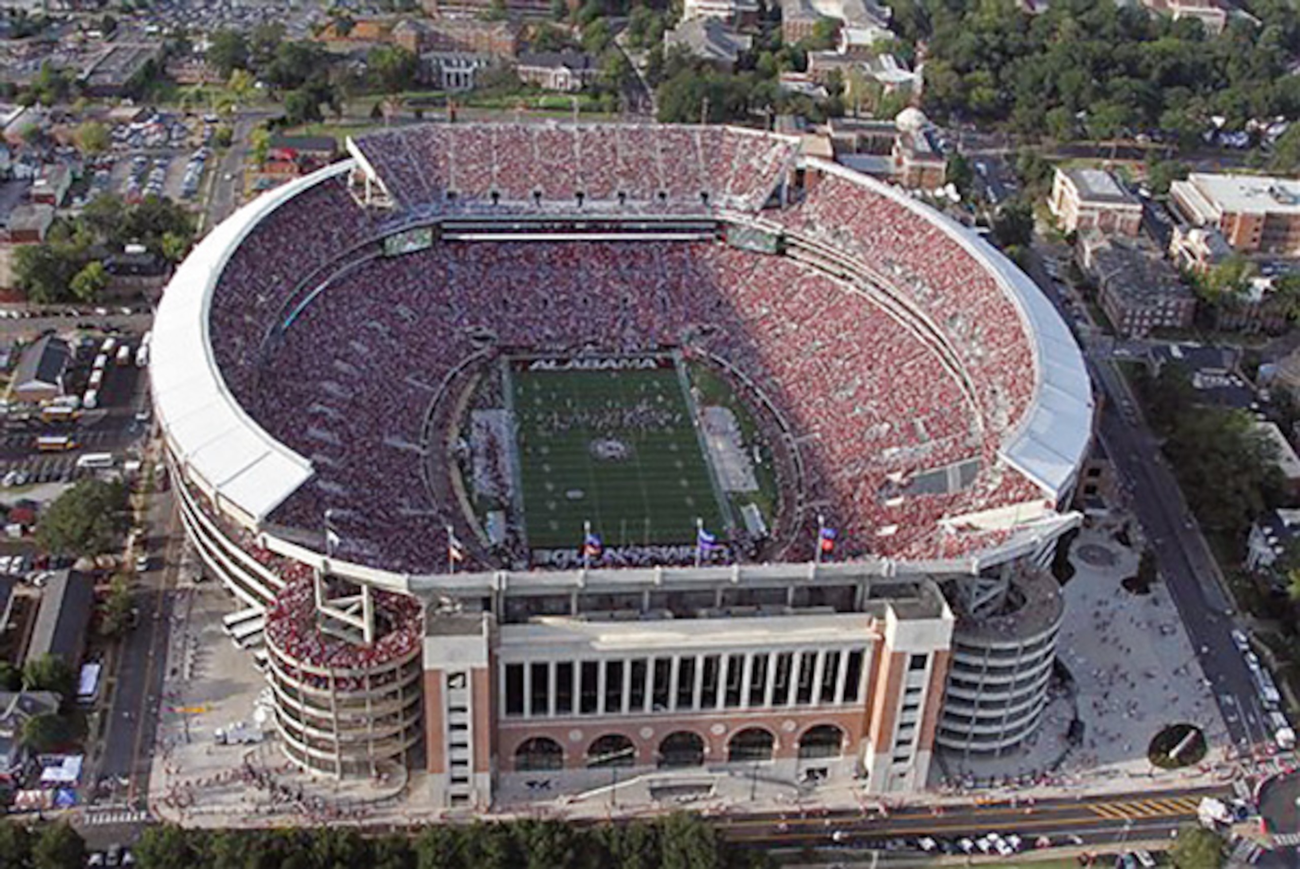 Tall noise in T-Town. The endzone enclosures have trapped the noise. Tall noise in T-Town. The endzone enclosures have trapped the noise.