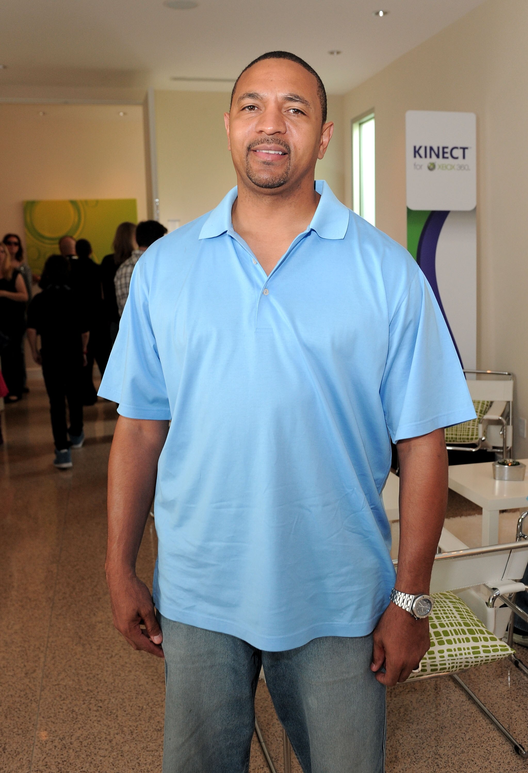 BEVERLY HILLS, CA - OCTOBER 23: NBA basketball player Mark Jackson attends Kinect for Xbox 360 Launch Party held at a private residence on October 23, 2010 in Beverly Hills, California.  (Photo by Jordan Strauss/Getty Images for Xbox)
