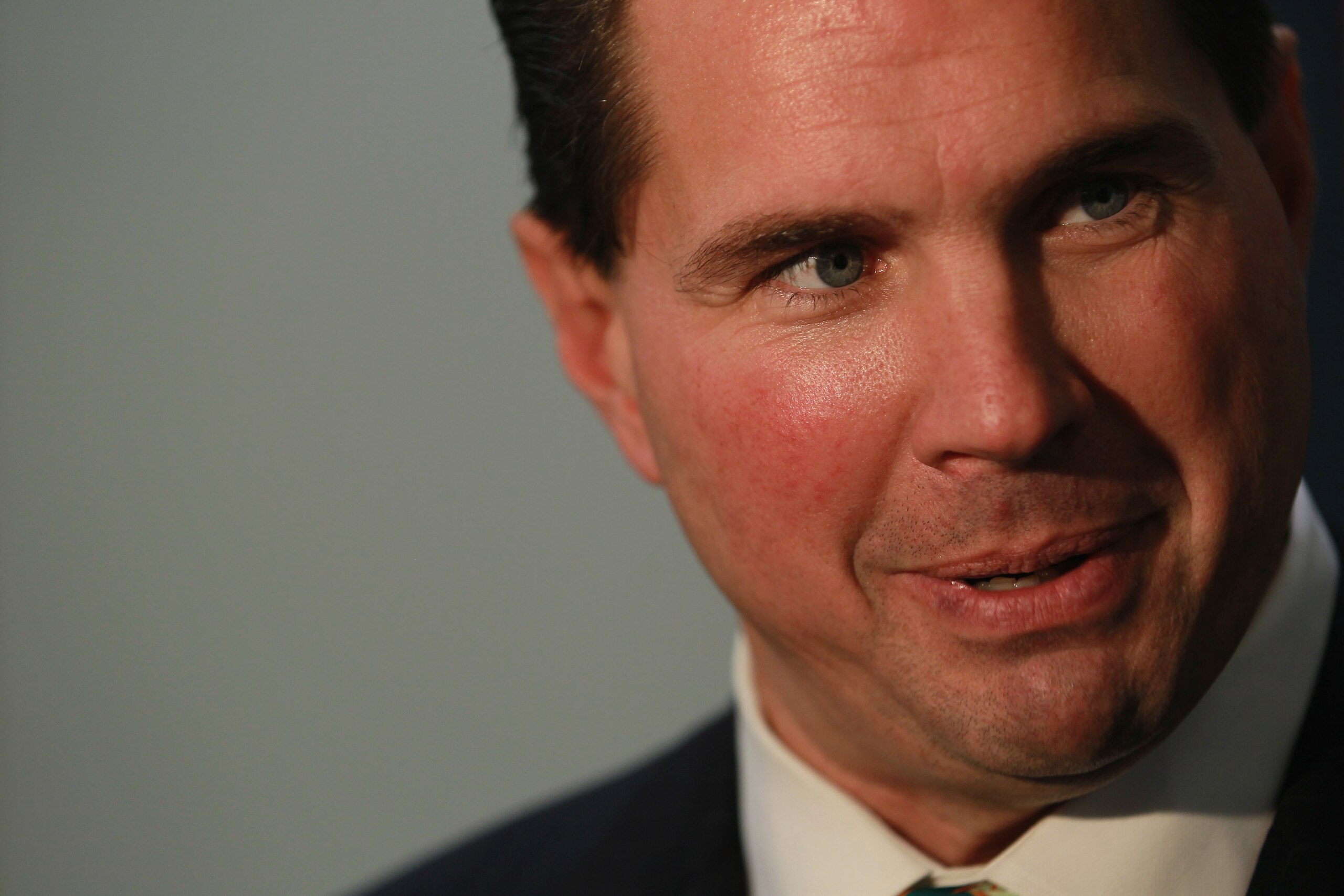 CORAL GABLES, FL - DECEMBER 13:  Former Temple University football coach Al Golden, 41, speaks to the media after being introduced as the new head coach at the University of Miami  on December 13, 2010 in Coral Gables, Florida.  Golden is replacing Randy