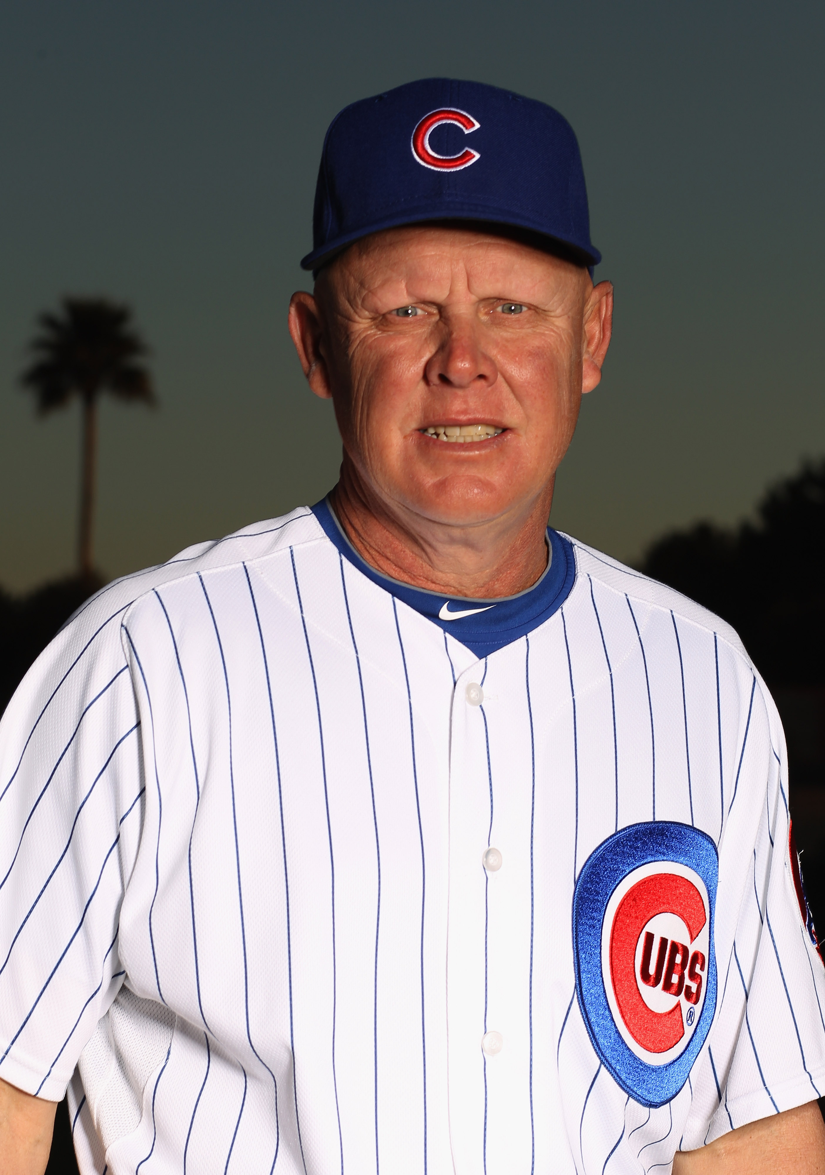 MESA, AZ - FEBRUARY 22:  Manager Mike Quade of the Chicago Cubs poses for a portrait during media photo day at Finch Park on February 22, 2011 in Mesa, Arizona.  (Photo by Ezra Shaw/Getty Images)
