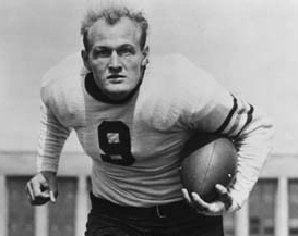 Osmanski's opening salvo lead to the NFL's most one-sided championship:  Looking back at Chicago Bears great Bill Osmanski with his son, John  Osmanski, Sr., of Galena