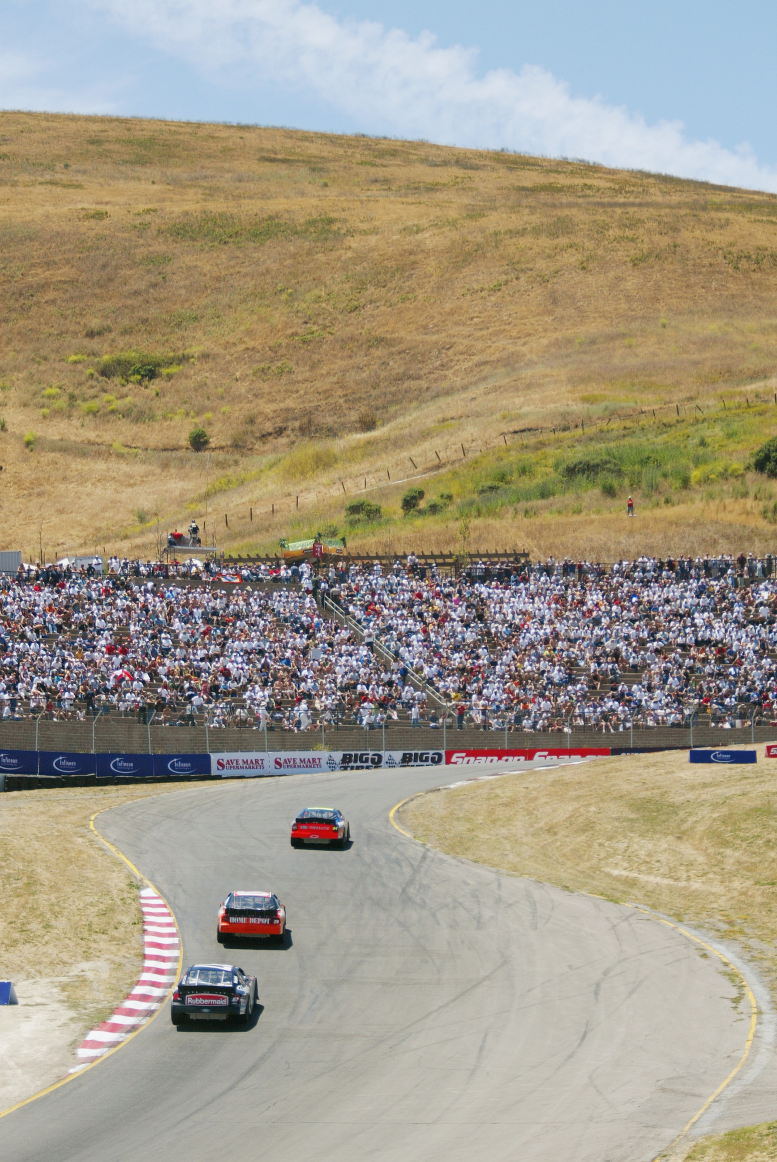 Sonoma- JUNE 23: Generic view  during  the NASCAR Winston Cup Dodge/Savemart 350K on June 23 2002 at the Sears Point Raceway in Sonoma, California.  (Photo by Darrell Ingham/Getty Images)