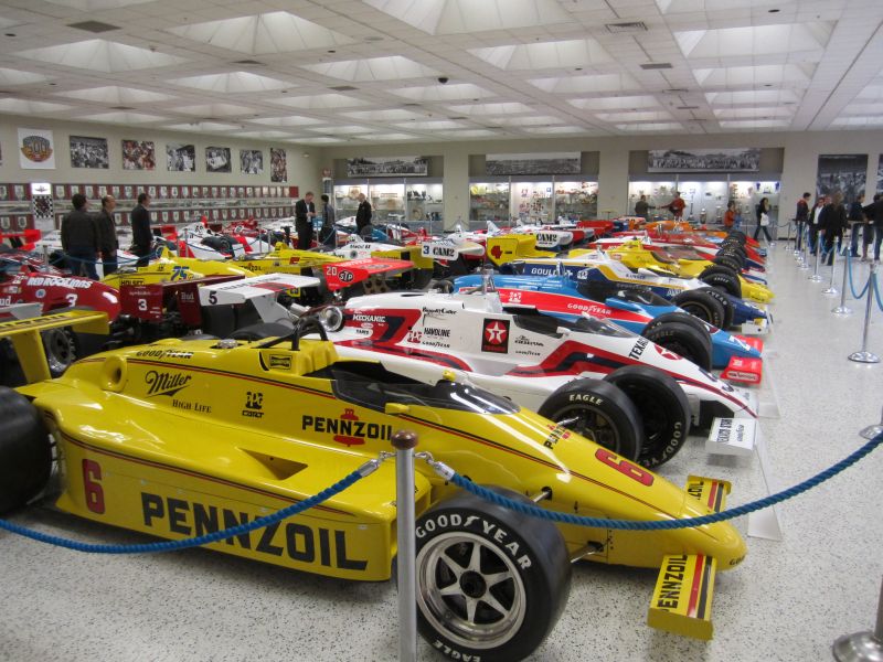 Hall of Fame Museum Welcomes in 67 Indianapolis 500 Winning Cars