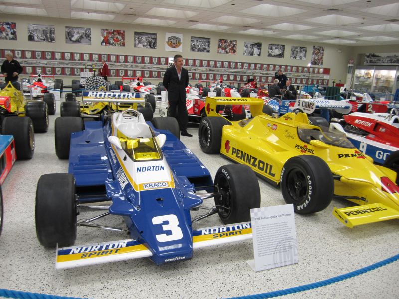 Hall of Fame Museum Welcomes in 67 Indianapolis 500 Winning Cars