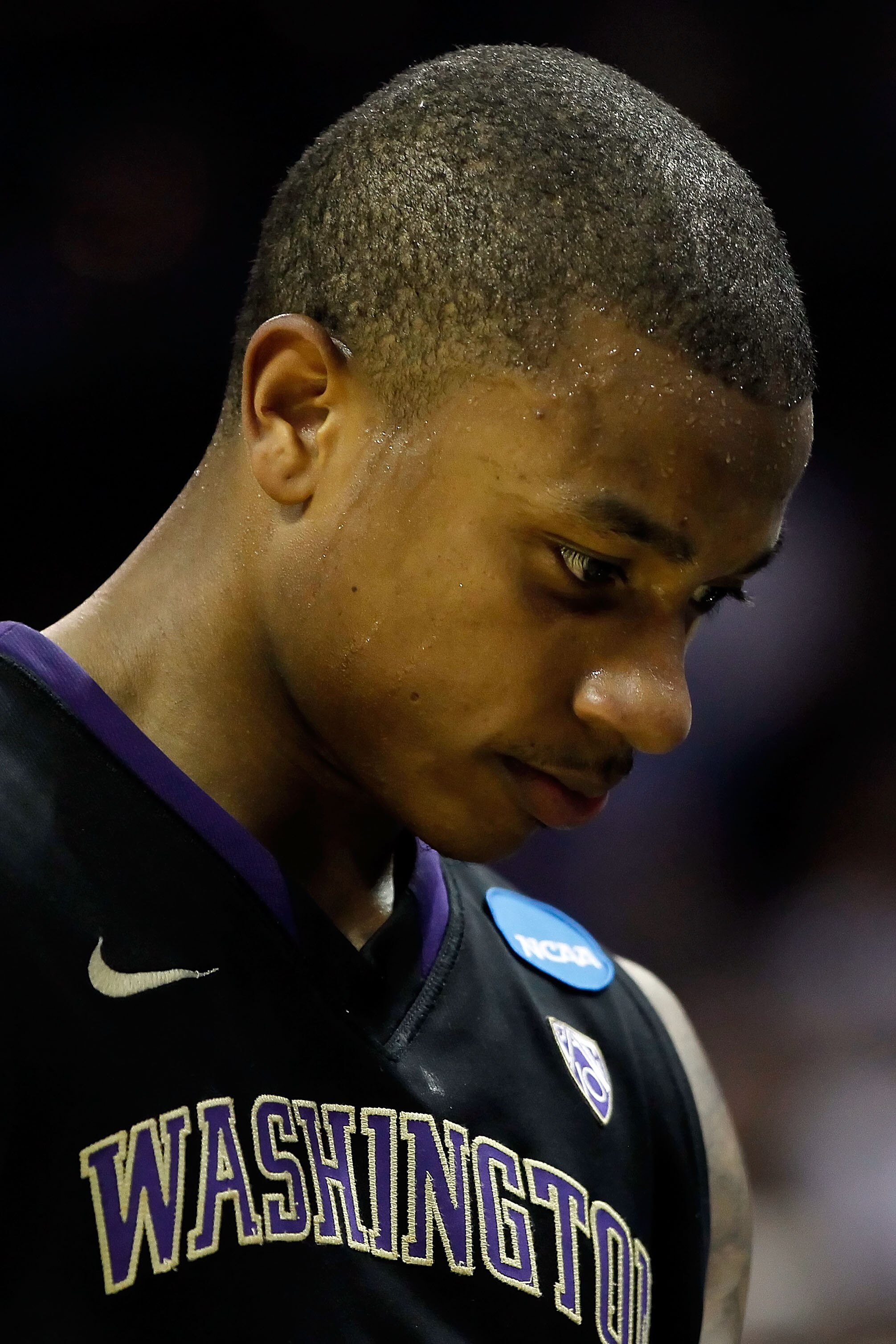 CHARLOTTE, NC - MARCH 20:  Isaiah Thomas #2 of the Washington Huskies reacts after the Huskies were defeated 86-83 by the North Carolina Tar Heels during the third round of the 2011 NCAA men's basketball tournament at Time Warner Cable Arena on March 20,