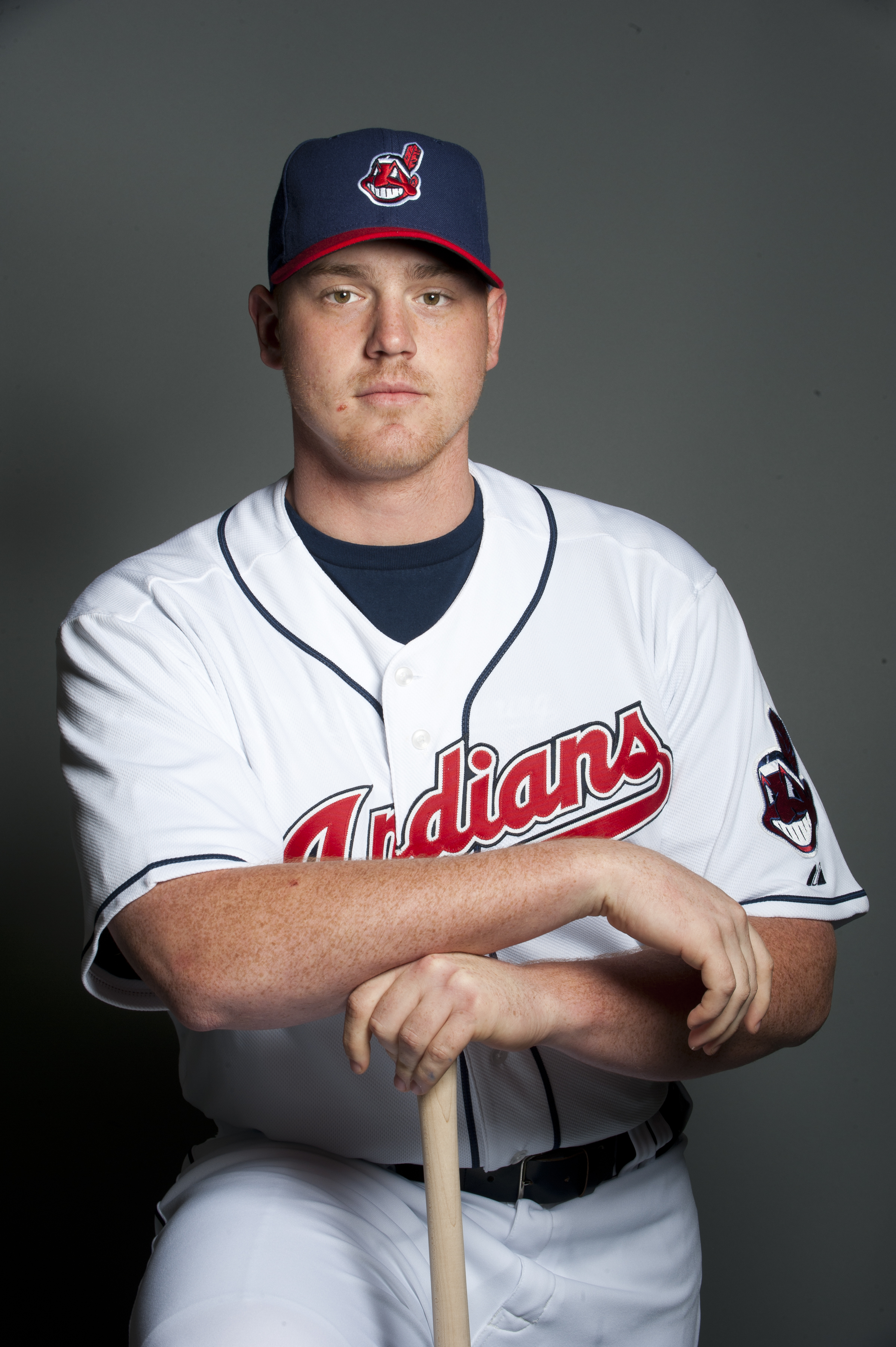 GOODYEAR, AZ - FEBRUARY 22: Nick Weglarz #71 of the Cleveland Indians poses during their photo day at the Cleveland Indians Spring Training Complex on February 22, 2011 in Goodyear, Arizona. (Photo by Rob Tringali/Getty Images)