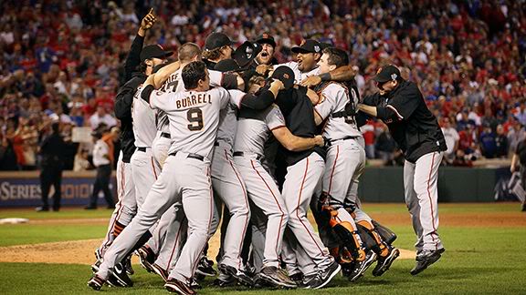 1924 San Francisco Giants BUSTER POSEY 2010 WORLD SERIES CHAMPIONS