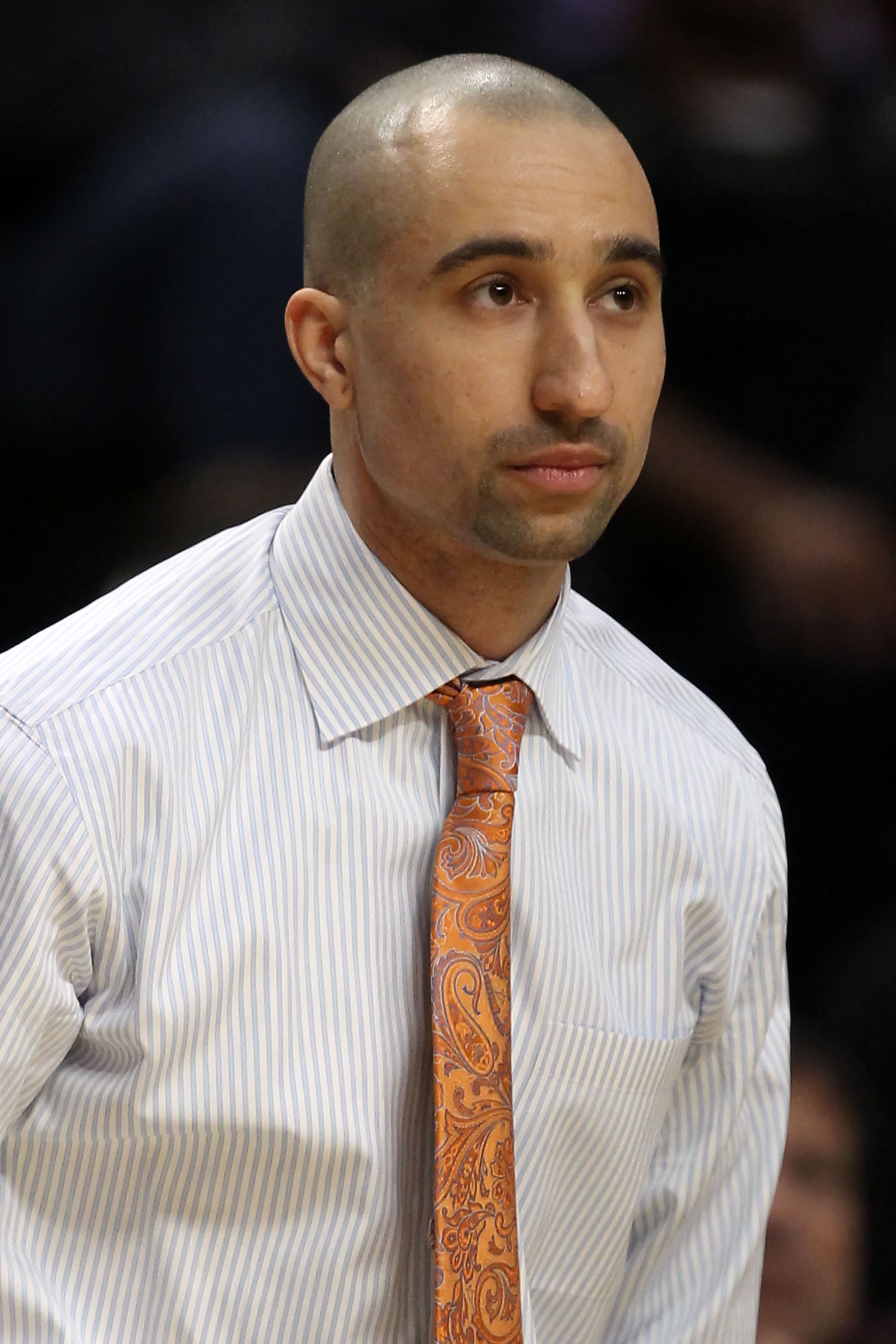 CHICAGO, IL - MARCH 20:  Head coach Shaka Smart of the Virginia Commonwealth Rams looks on in the first half of the game against the Purdue Boilermakers during the third round of the 2011 NCAA men's basketball tournament at the United Center on March 20,