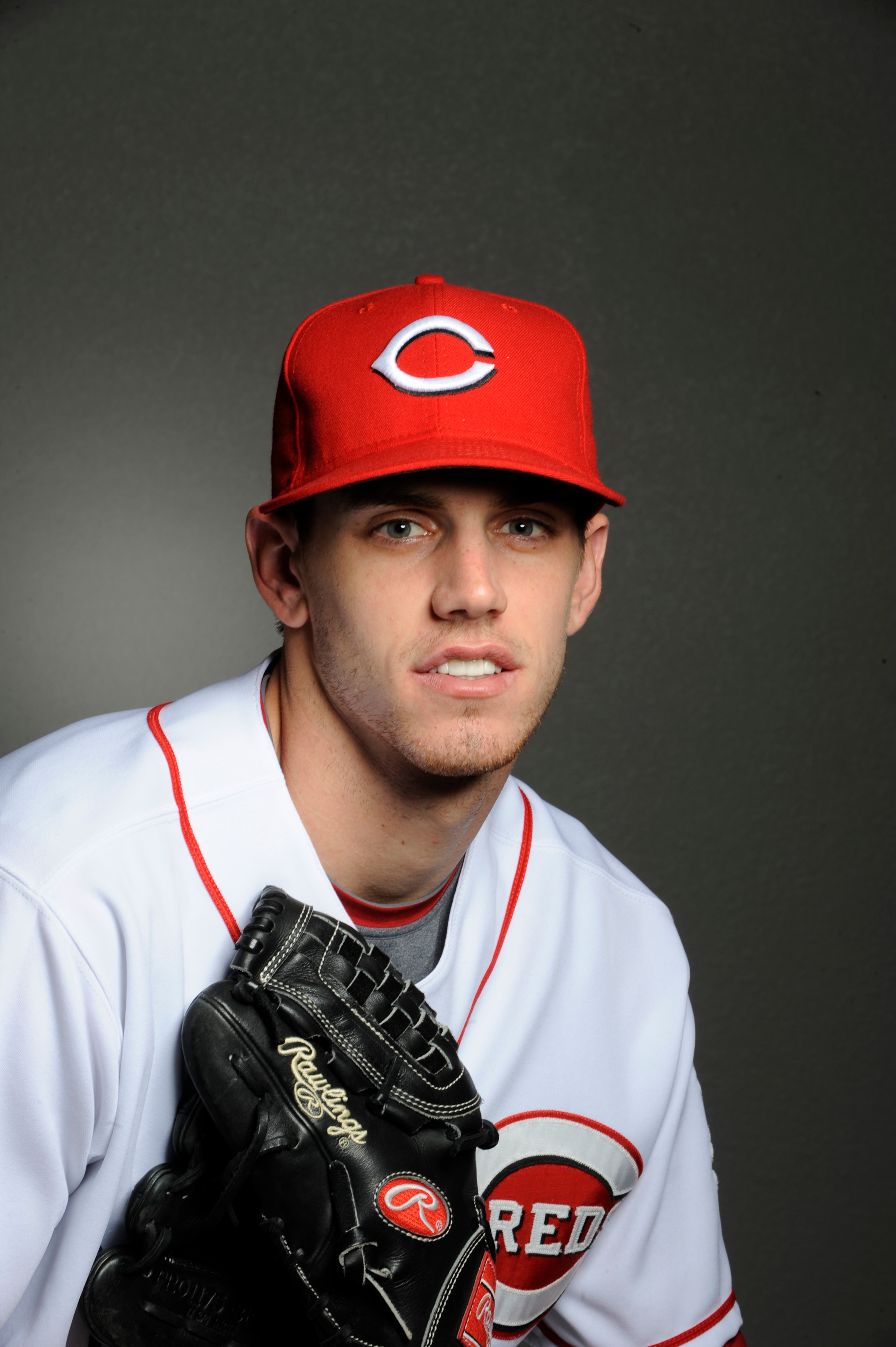 GOODYEAR, AZ - FEBRUARY 20: Donnie Joseph #80 of the Cincinnati Reds poses during the Cincinnati Reds photo day at the Cincinnati Reds Spring Training Complex on February 20, 2011 in Goodyear, Arizona. (Photo by Rob Tringali/Getty Images)