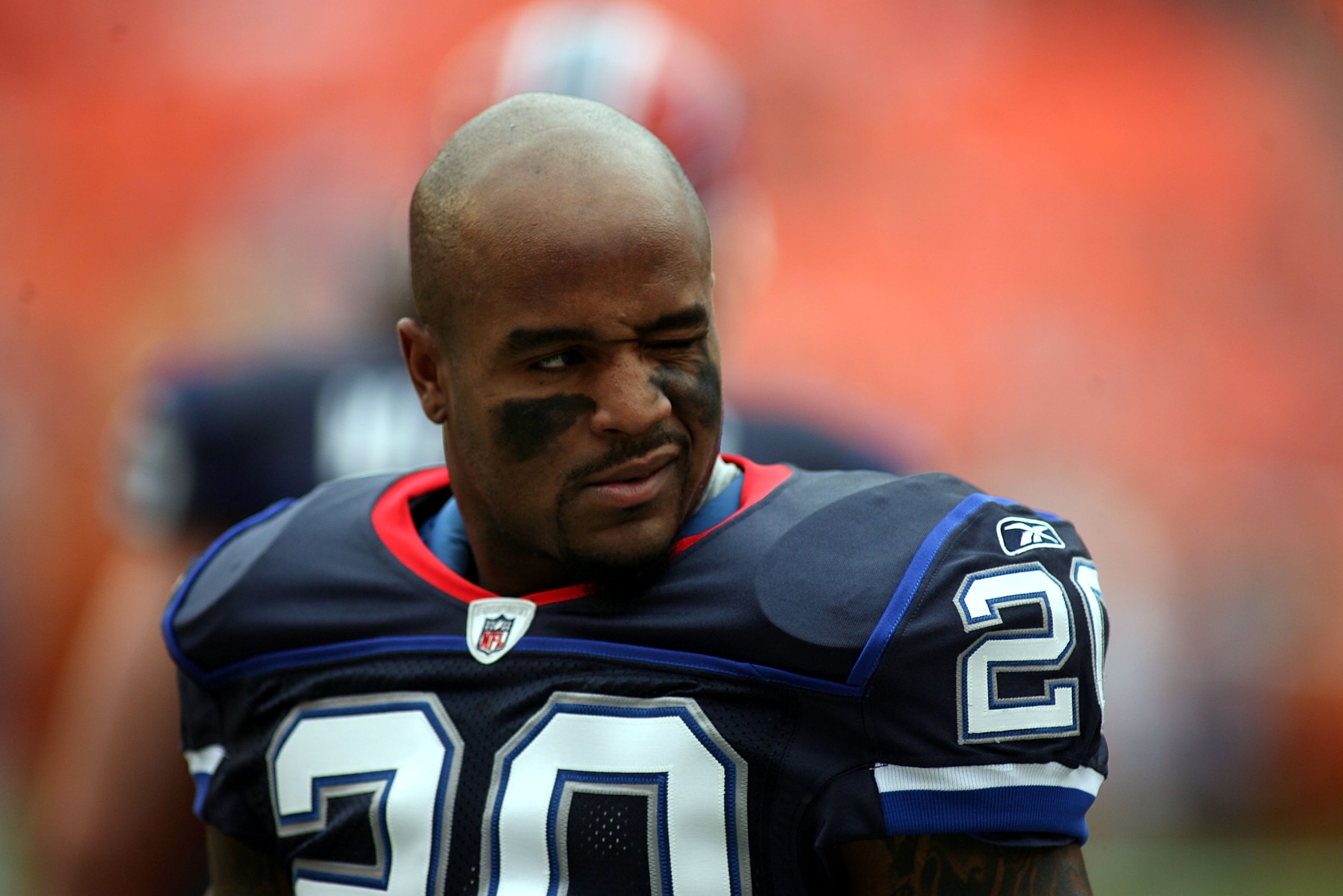 MIAMI - DECEMBER 19: Cornerback Donte Whitner #20 of the Buffalo Bills at Sun Life Stadium on December 19, 2010 in Miami, Florida.  (Photo by Marc Serota/Getty Images)