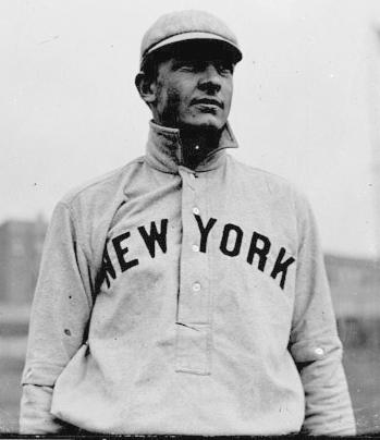 Christy Mathewson Pitched For The NY Giants For 17 Years