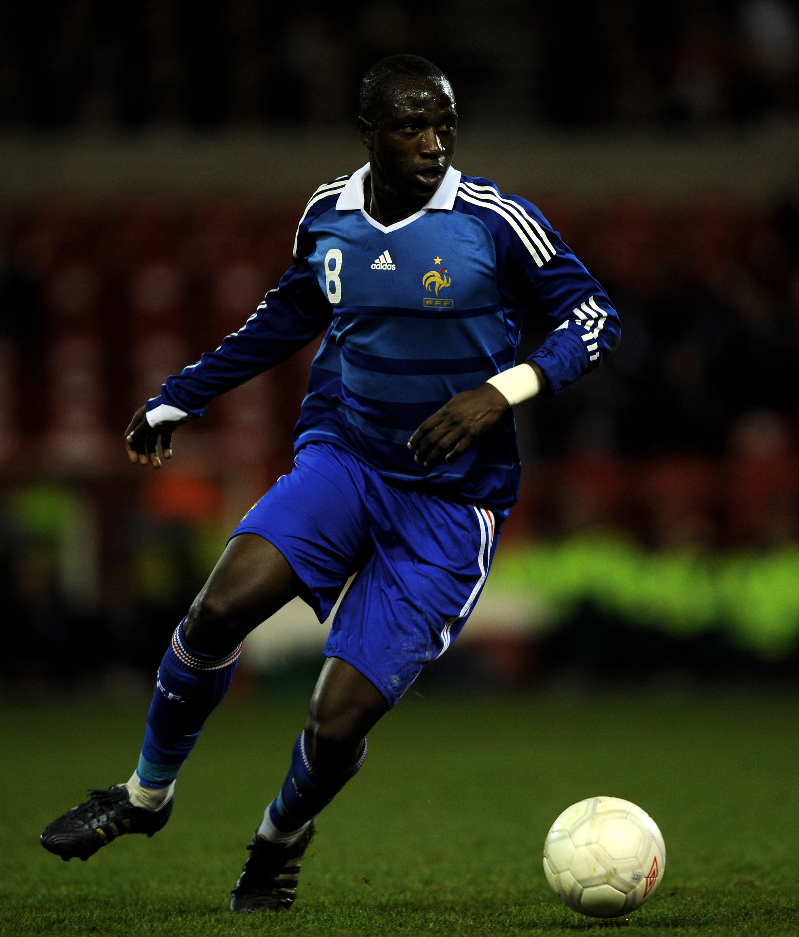 NOTTINGHAM, UNITED KINGDOM - MARCH 31:  Moussa Sissoko of France during the Friendly International match between England U21 and France U21 at the City Ground on March 31, 2009 in Nottingham, England.  (Photo by Shaun Botterill/Getty Images)
