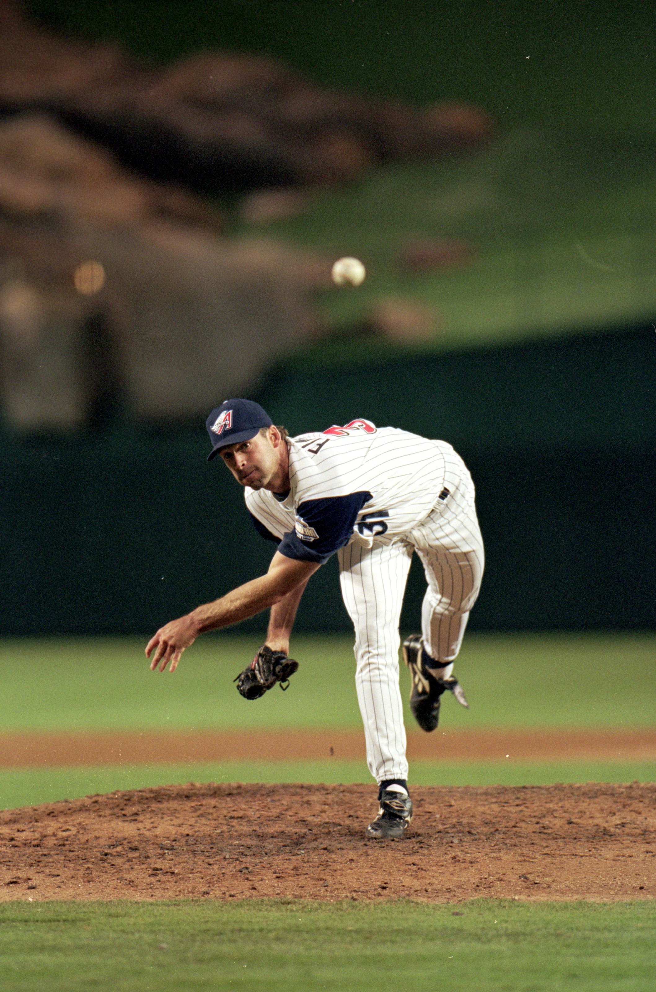 5 Aug 1999: Chuck Finley #31of the Anaheim Angels pitches the ball during a game against the Boston Red Sox  at the Edison Field in Anaheim, California. The Angels defeated the Red Sox 8-0Mandatory Credit: Tom Hauck  /Allsport