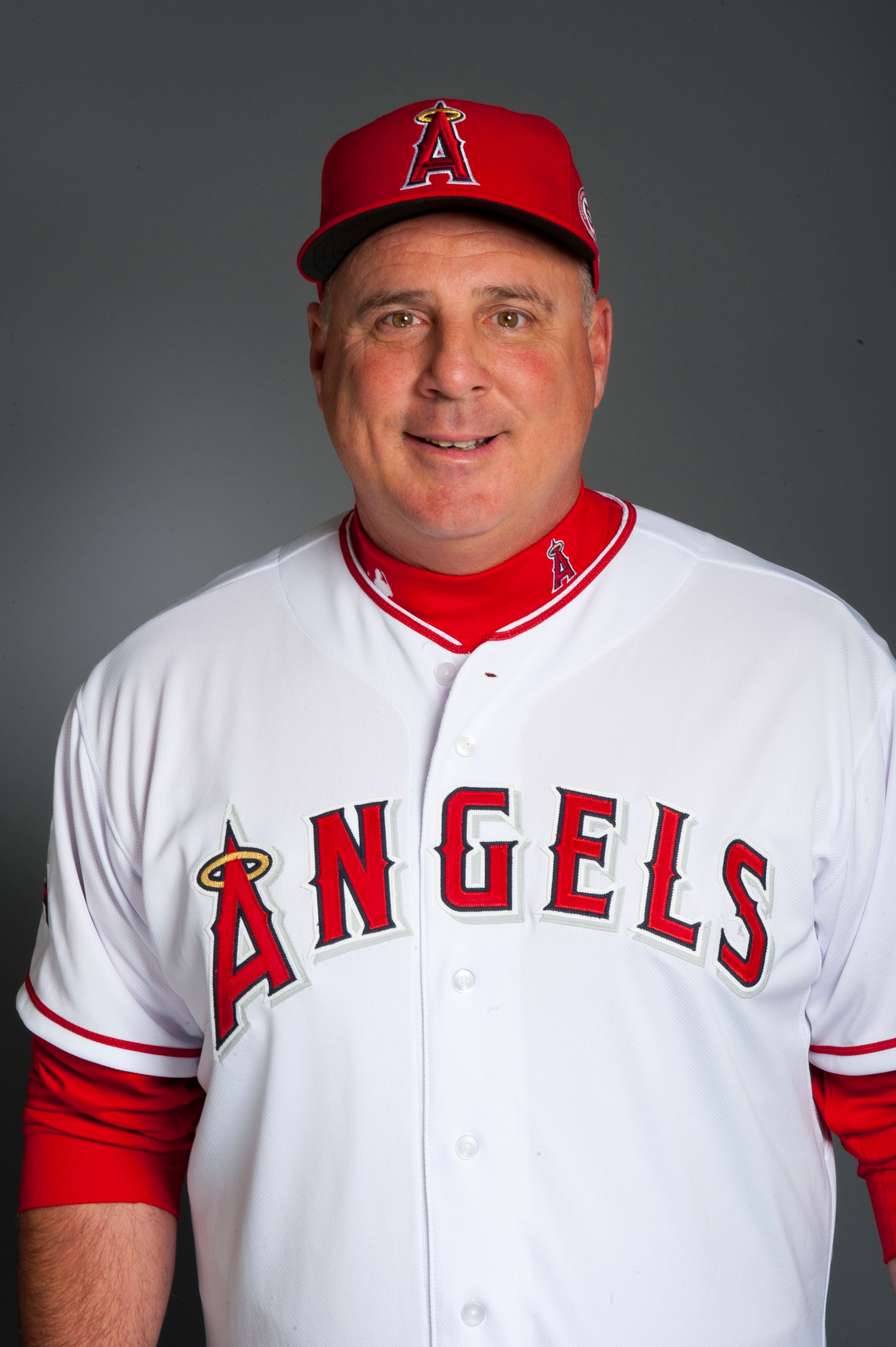 TEMPE, AZ - FEBRUARY 21: Mike Scioscia manager of the Los Angeles Angels of Anaheim poses during their photo day at Tempe Diablo Stadium on February 21, 2011 in Tempe,Arizona. (Photo by Rob Tringali/Getty Images)