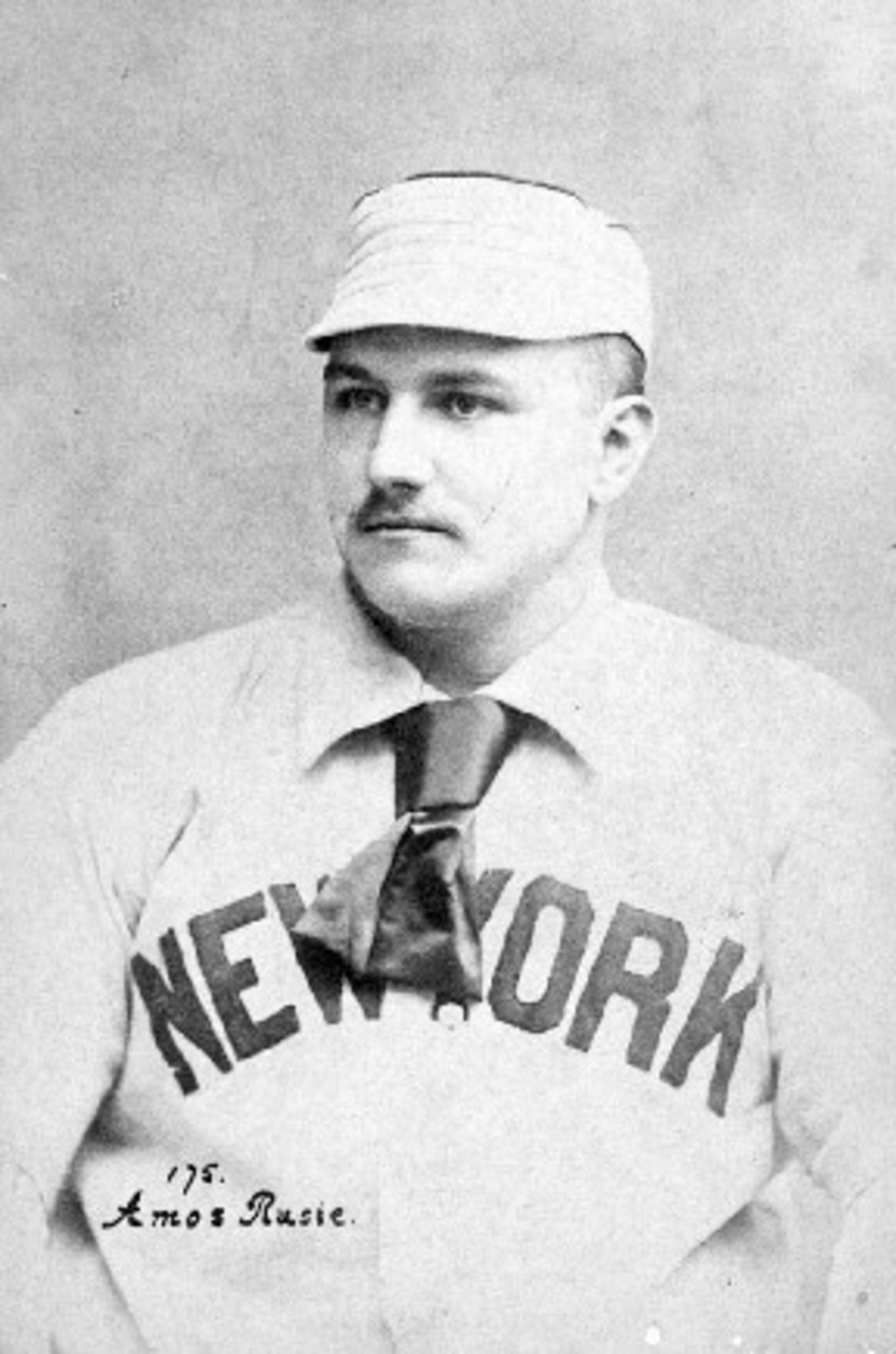 Amos Rusie Pitched 8 Years For The New York Giants