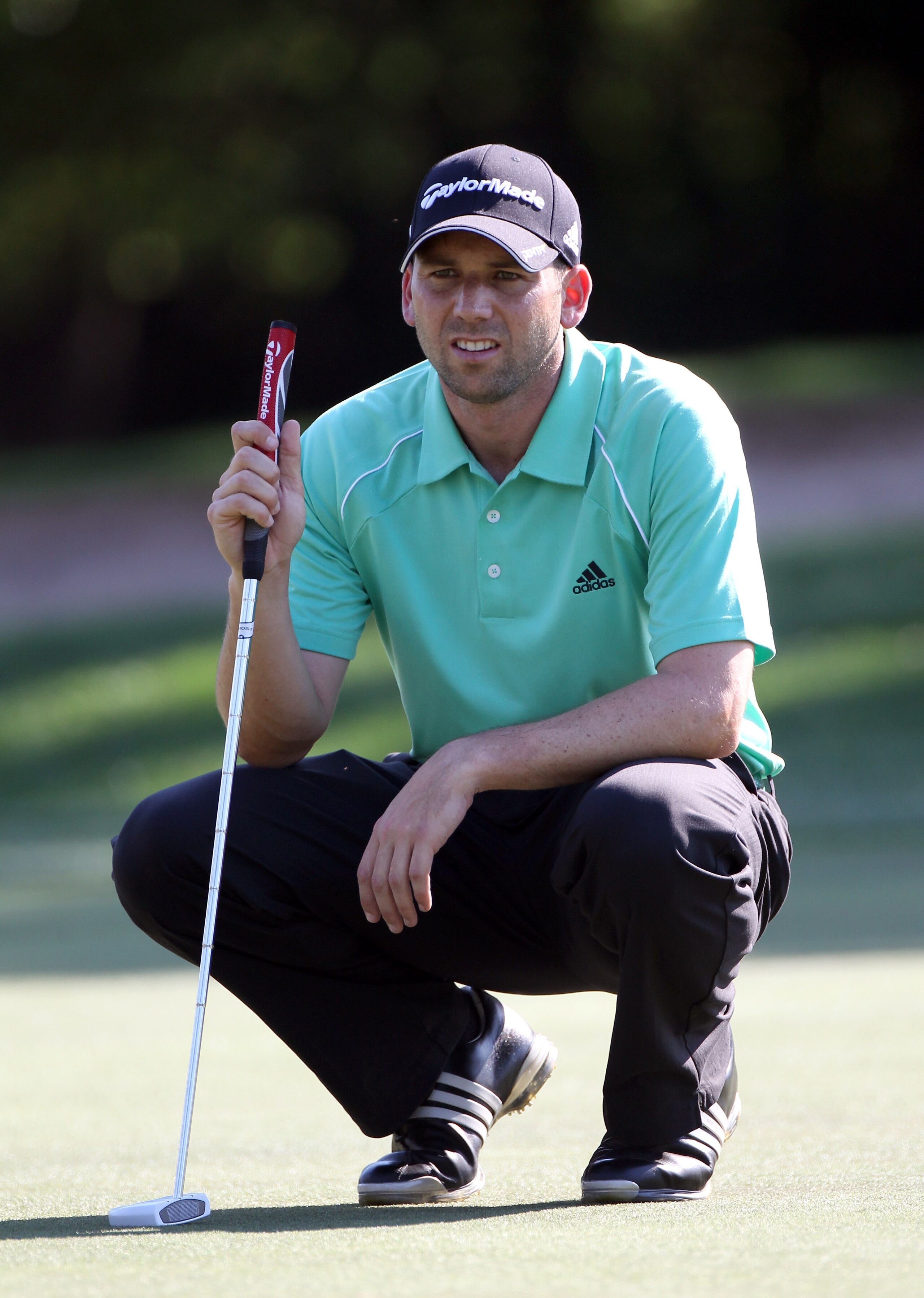 PALM HARBOR, FL - MARCH 17:  Sergio Garcia of Spain looks over a shot on the 9th hole during the first round of the Transitions Championship at Innisbrook Resort and Golf Club on March 17, 2011 in Palm Harbor, Florida.  (Photo by Sam Greenwood/Getty Image