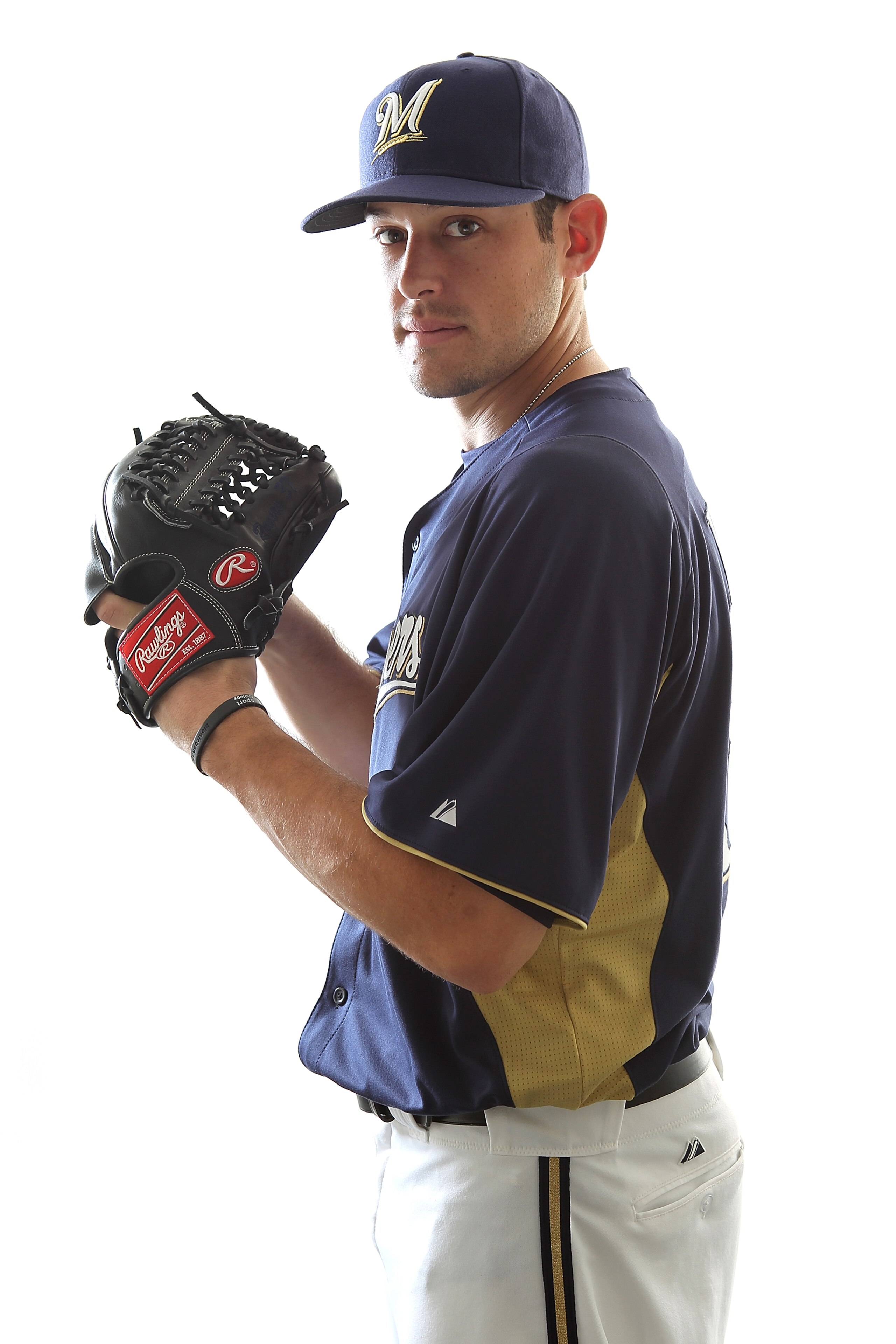 MARYVALE, AZ - FEBRUARY 24:  Mark Rogers #37 of the Milwaukee Brewers poses for a portrait during Spring Training Media Day on February 24, 2011 at Maryvale Stadium in Maryvale, Arizona.  (Photo by Jonathan Ferrey/Getty Images)