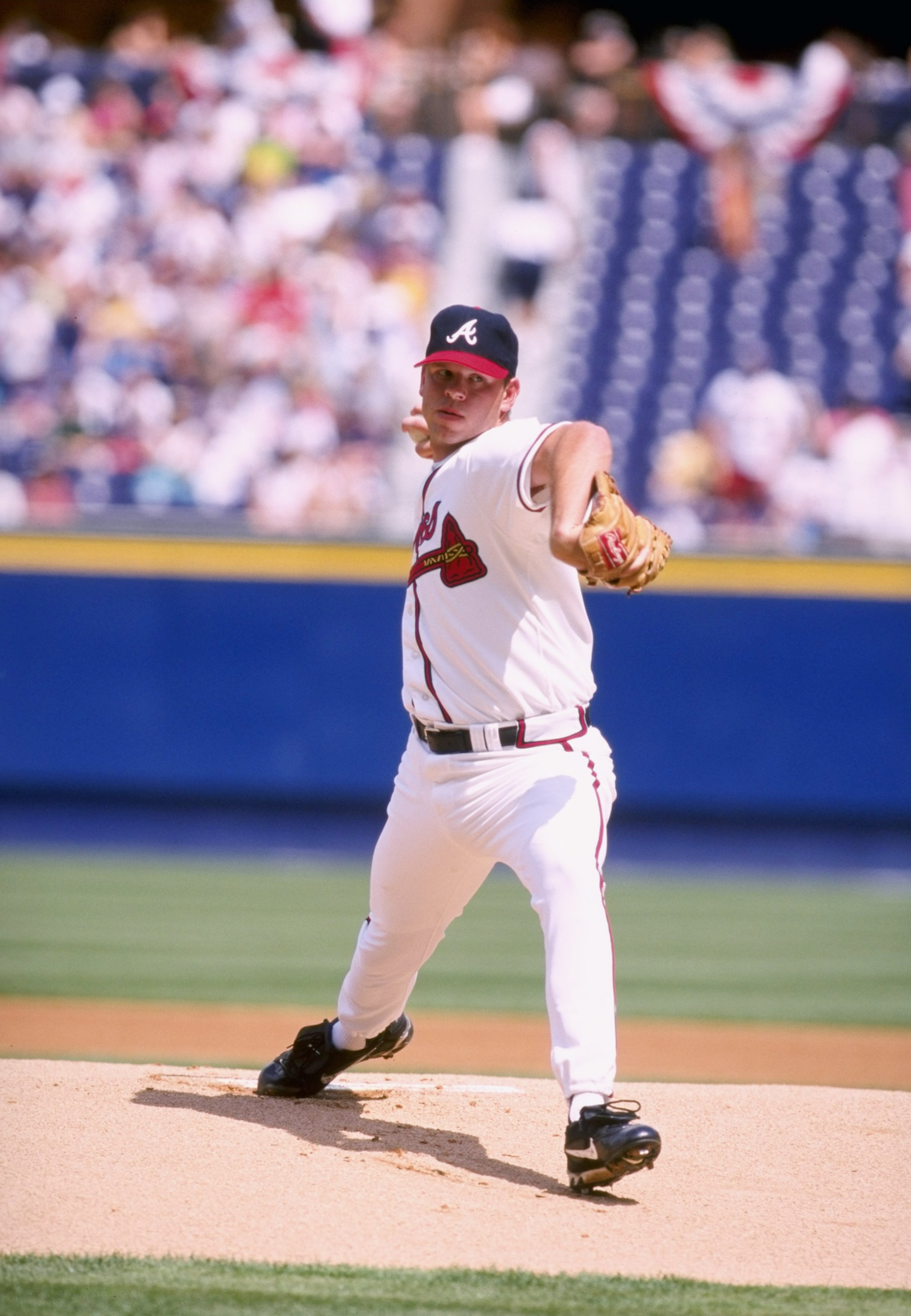 29 Mar 1998: Pitcher Kevin Millwood of the Atlanta Braves in action during a spring training game against the Boston Red Sox at Turner Field in Atlanta, Georgia. The Red Sox defeated the Braves 6-2. Mandatory Credit: David Seelig /Allsport 29 Mar 1998: Pitcher Kevin Millwood of the Atlanta Braves in action during a spring training game against the Boston Red Sox at Turner Field in Atlanta, Georgia. The Red Sox defeated the Braves 6-2. Mandatory Credit: David Seelig /Allsport