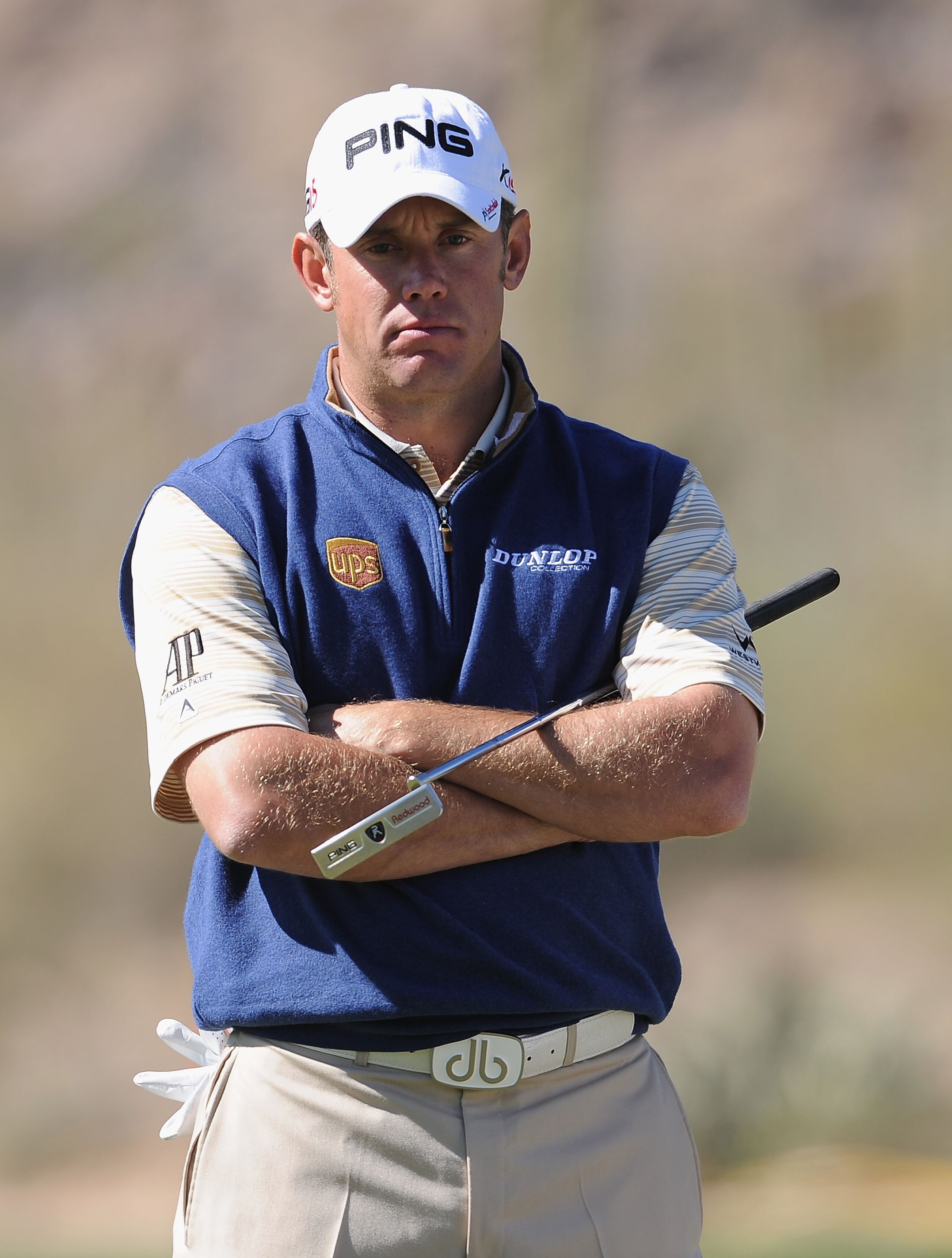 MARANA, AZ - FEBRUARY 24: Lee Westwood of England looks dejected during the second round of the Accenture Match Play Championship at the Ritz-Carlton Golf Club on February 24, 2011 in Marana, Arizona. (Photo by Stuart Franklin/Getty Images) MARANA, AZ - FEBRUARY 24: Lee Westwood of England looks dejected during the second round of the Accenture Match Play Championship at the Ritz-Carlton Golf Club on February 24, 2011 in Marana, Arizona. (Photo by Stuart Franklin/Getty Images)