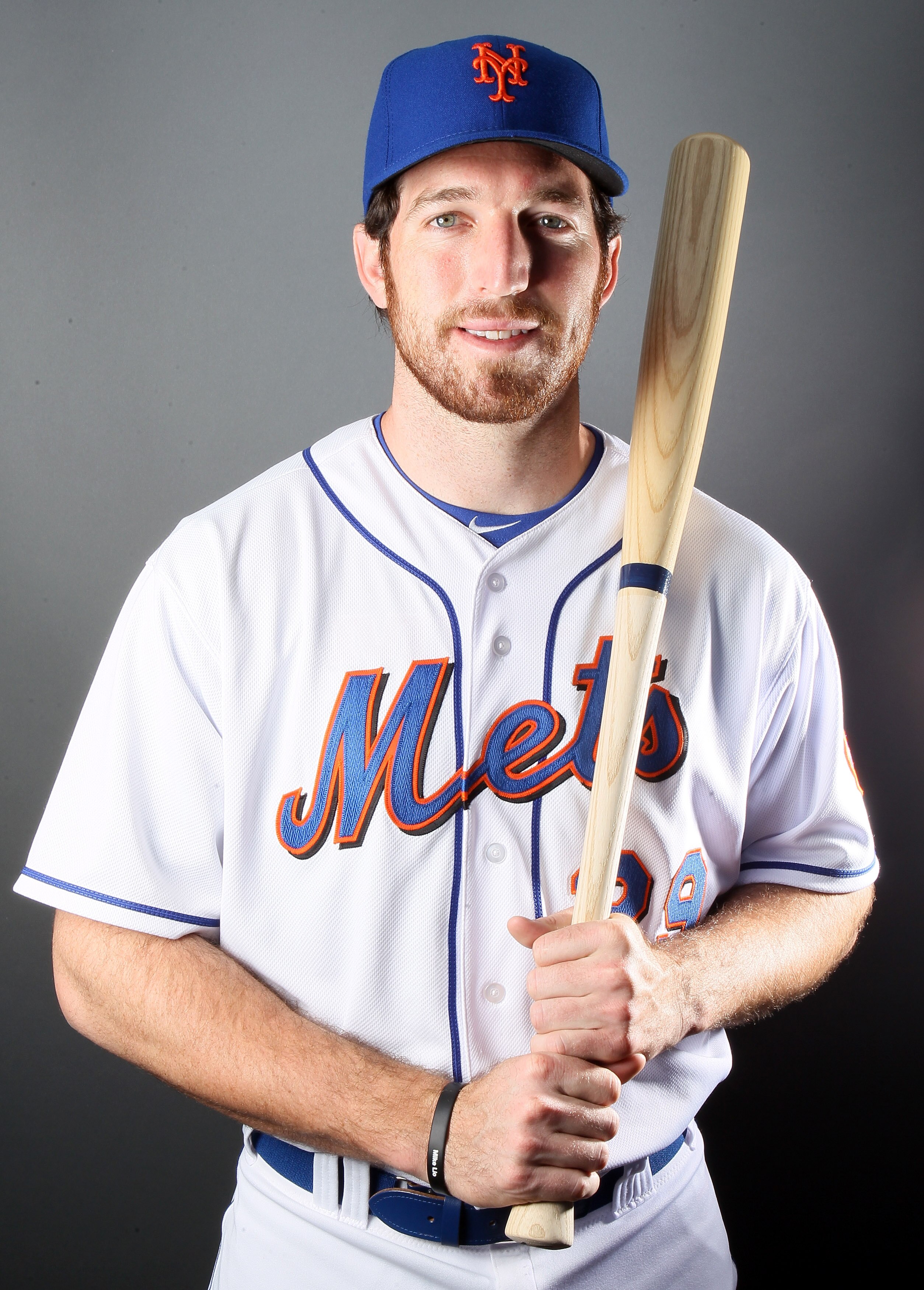 PORT ST. LUCIE, FL - FEBRUARY 24:  Ike Davis #29 of the New York Mets poses for a portrait during the New York Mets Photo Day on February 24, 2011 at Digital Domain Park in Port St. Lucie, Florida.  (Photo by Elsa/Getty Images)