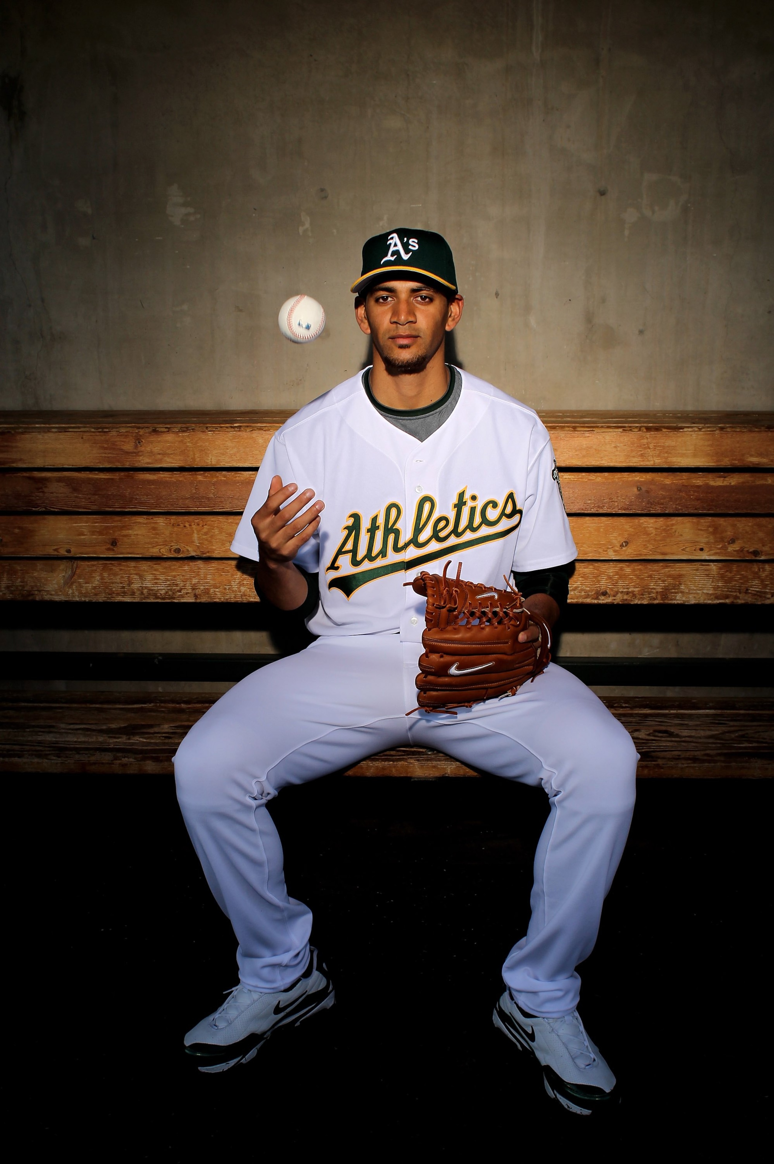 PHOENIX - MARCH 01:  Tyson Ross of the Oakland Athletics poses during photo media day at the Athletics spring training complex on March 1, 2010 in Phoenix, Arizona.  (Photo by Ezra Shaw/Getty Images)