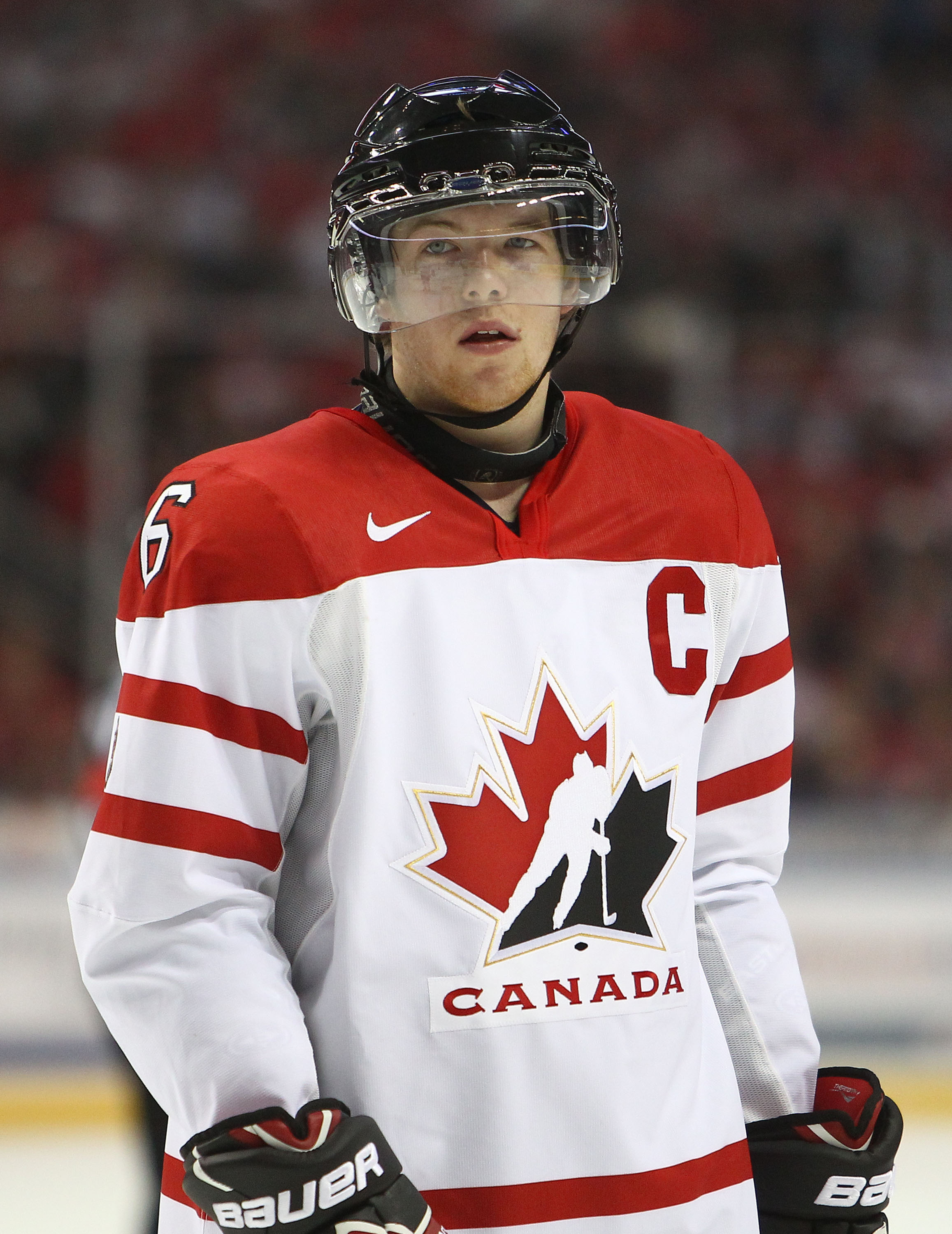 BUFFALO, NY - DECEMBER 26:  Ryan Ellis #6 of Canada during the 2011 IIHF World U20 Championship Group B game between Canada and Russia on December 26, 2010 at HSBC Arena in Buffalo, New York. (Photo by Tom Szczerbowski/Getty Images)
