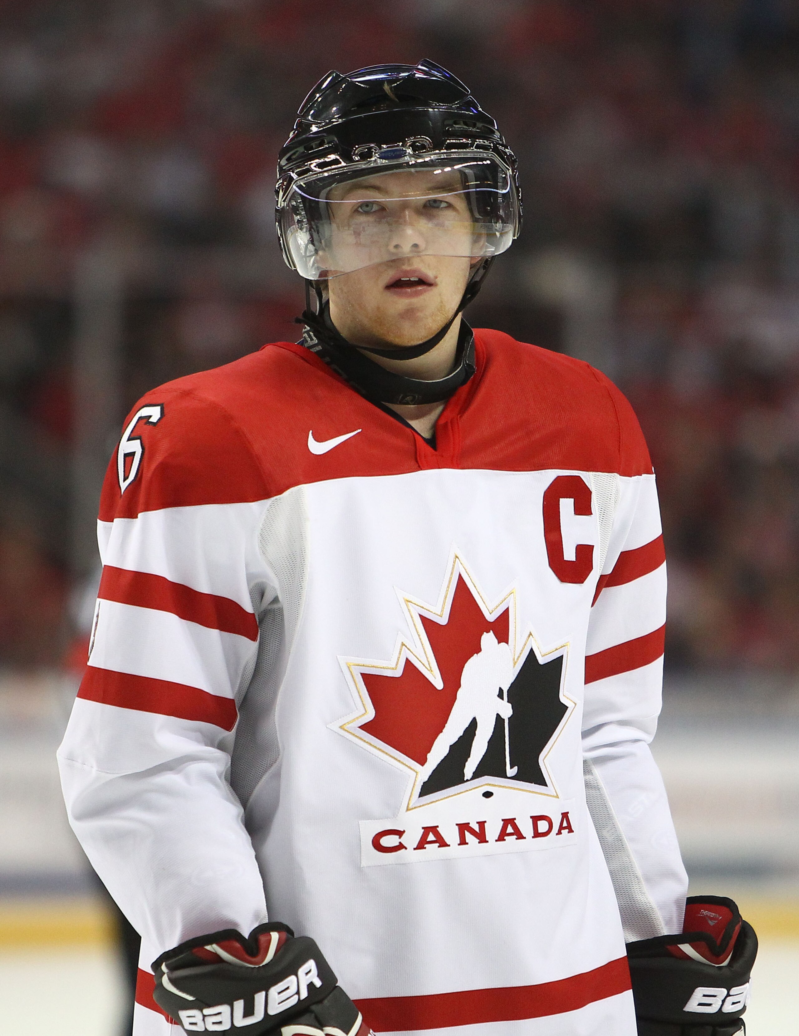 BUFFALO, NY - DECEMBER 26:  Ryan Ellis #6 of Canada during the 2011 IIHF World U20 Championship Group B game between Canada and Russia on December 26, 2010 at HSBC Arena in Buffalo, New York. (Photo by Tom Szczerbowski/Getty Images)