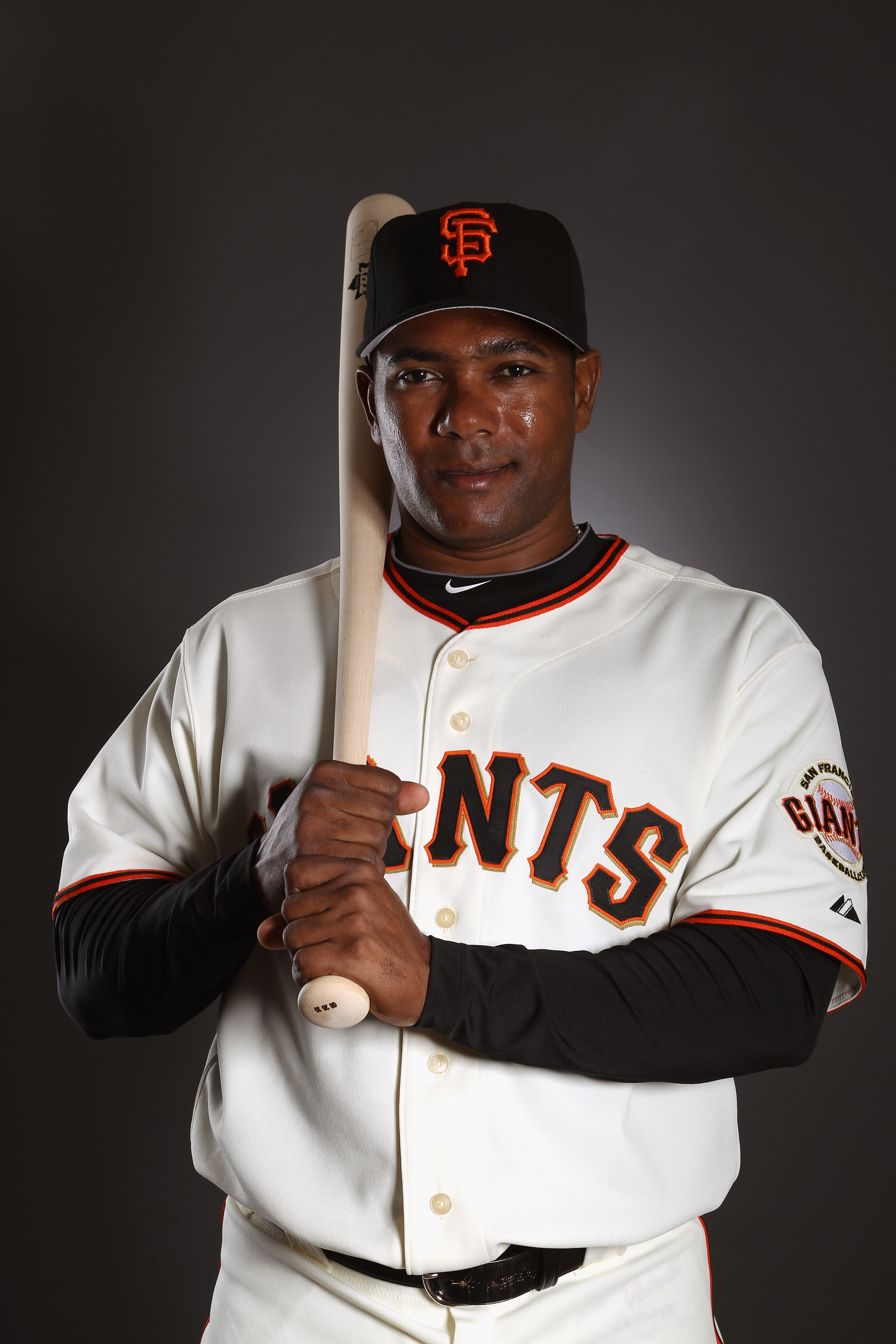 SCOTTSDALE, AZ - FEBRUARY 23: Miguel Tejada #10 of the San Francisco Giants poses for a portrait during media photo day at Scottsdale Stadium on February 23, 2011 in Scottsdale, Arizona.  (Photo by Ezra Shaw/Getty Images)