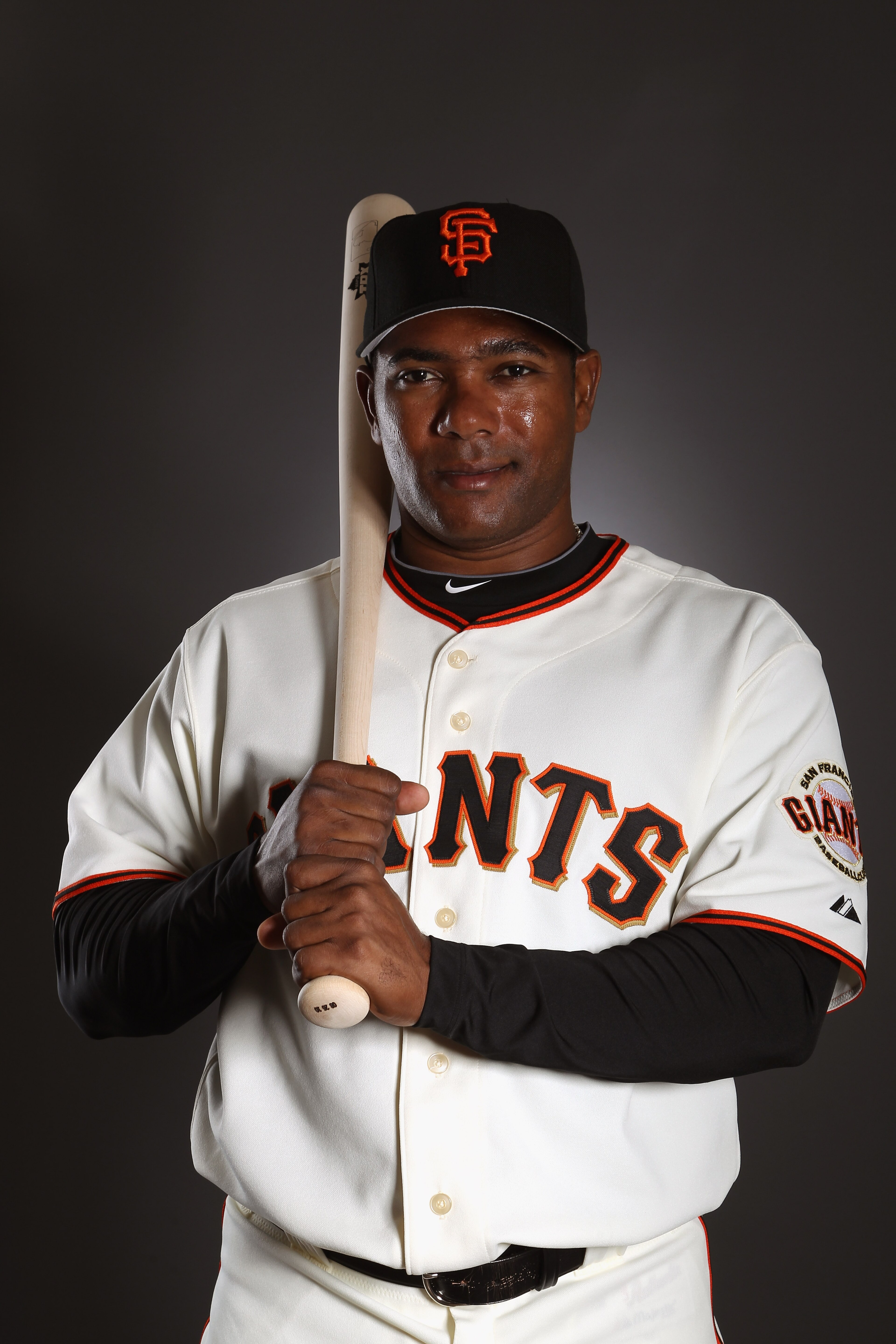 SCOTTSDALE, AZ - FEBRUARY 23: Miguel Tejada #10 of the San Francisco Giants poses for a portrait during media photo day at Scottsdale Stadium on February 23, 2011 in Scottsdale, Arizona.  (Photo by Ezra Shaw/Getty Images)
