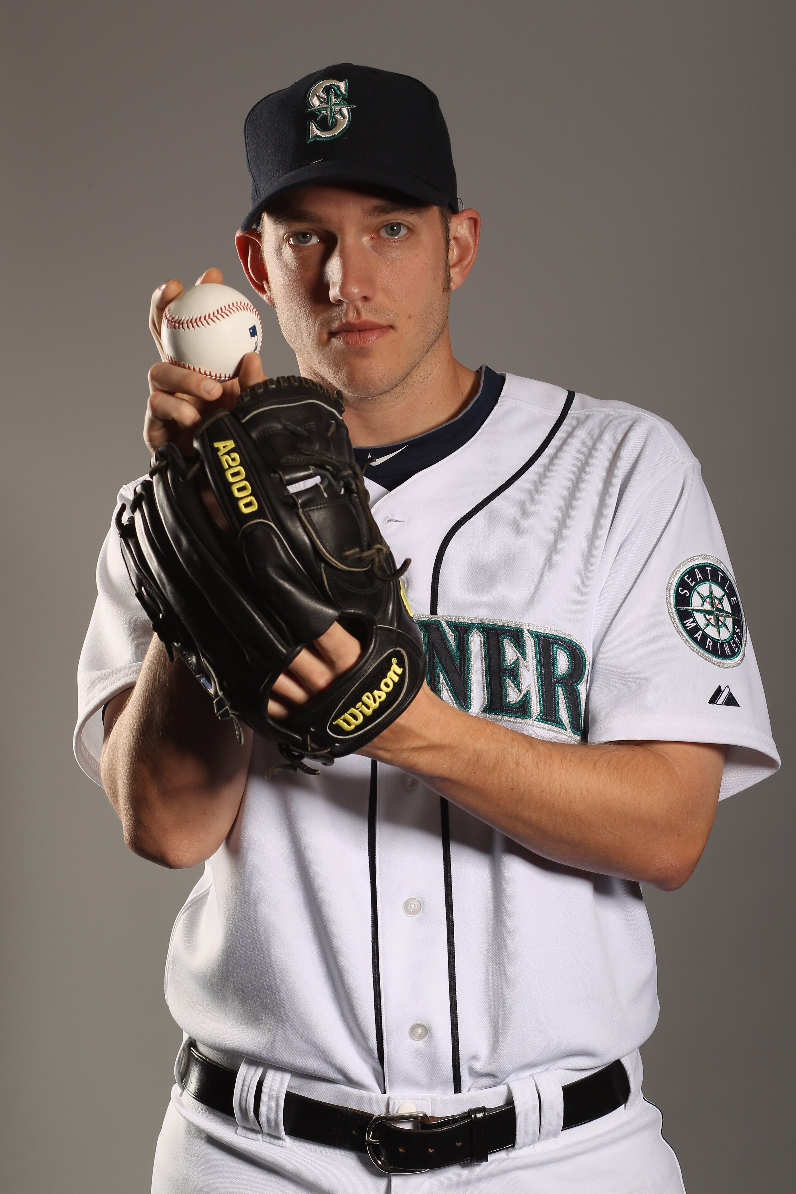 PEORIA, AZ - FEBRUARY 20:  Chris Ray #46 of the Seattle Mariners poses for a portrait at the Peoria Sports Complex on February 20, 2011 in Peoria, Arizona.  (Photo by Ezra Shaw/Getty Images)