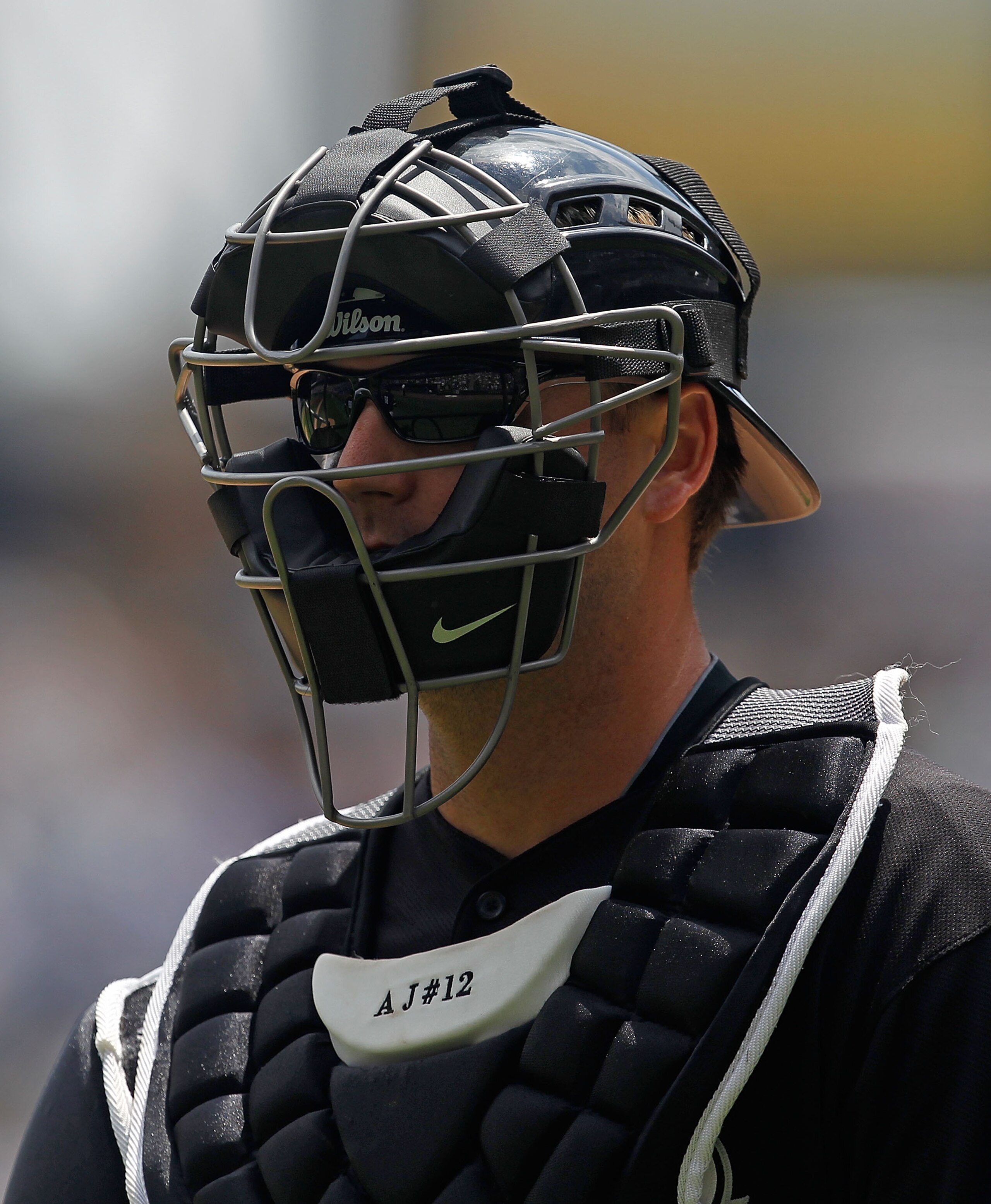 CHICAGO - JUNE 27: A.J. Pierzynski #12 of the Chicago White Sox walks to the dugout during a game against the Chicago Cubs at U.S. Cellular Field on June 27, 2010 in Chicago, Illinois. The Cubs defeated the White Sox 8-6. (Photo by Jonathan Daniel/Getty I