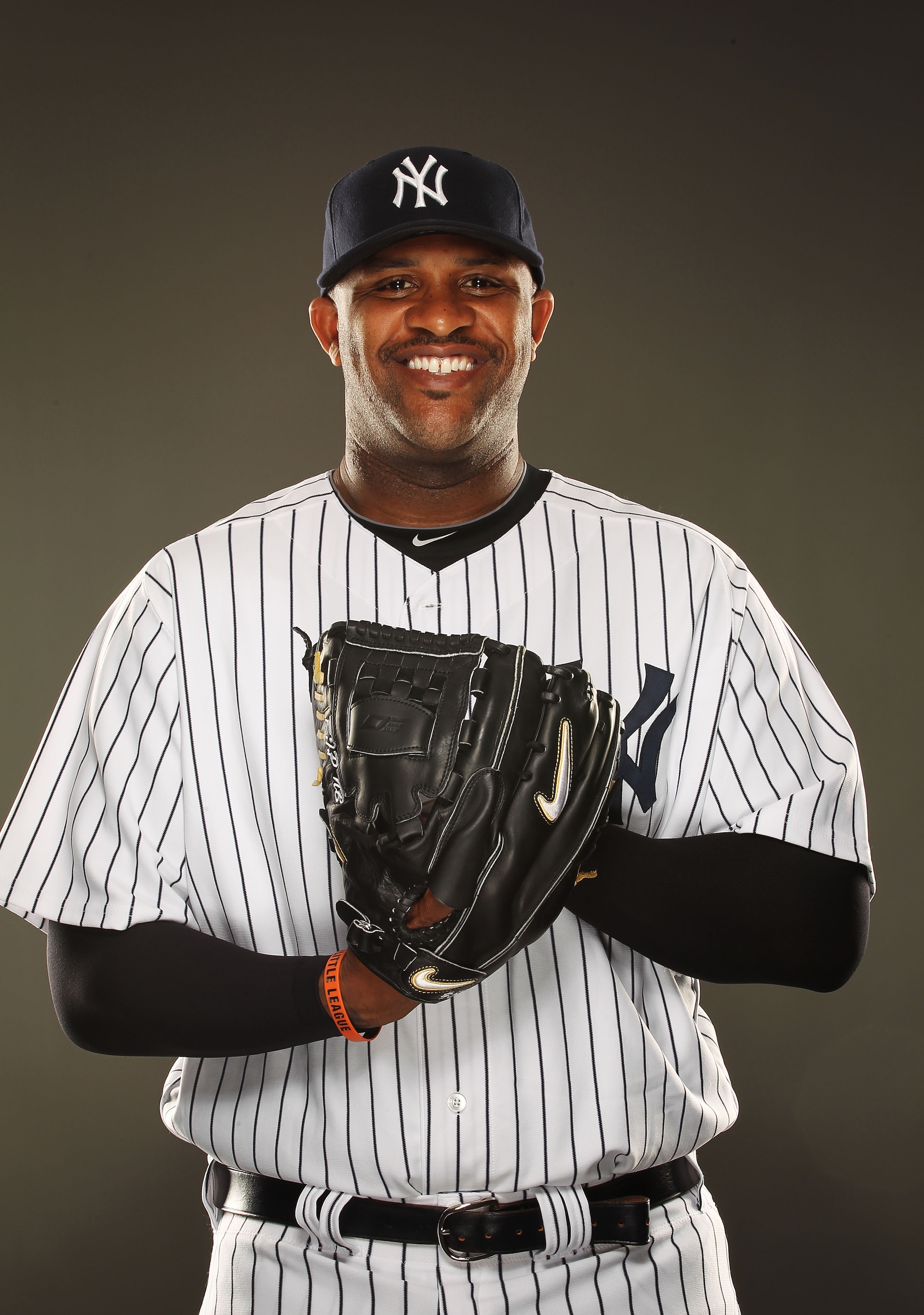 TAMPA, FL - FEBRUARY 23:  CC Sabathia #52 of the New York Yankees poses for a portrait on Photo Day at George M. Steinbrenner Field on February 23, 2011 in Tampa, Florida.  (Photo by Al Bello/Getty Images)