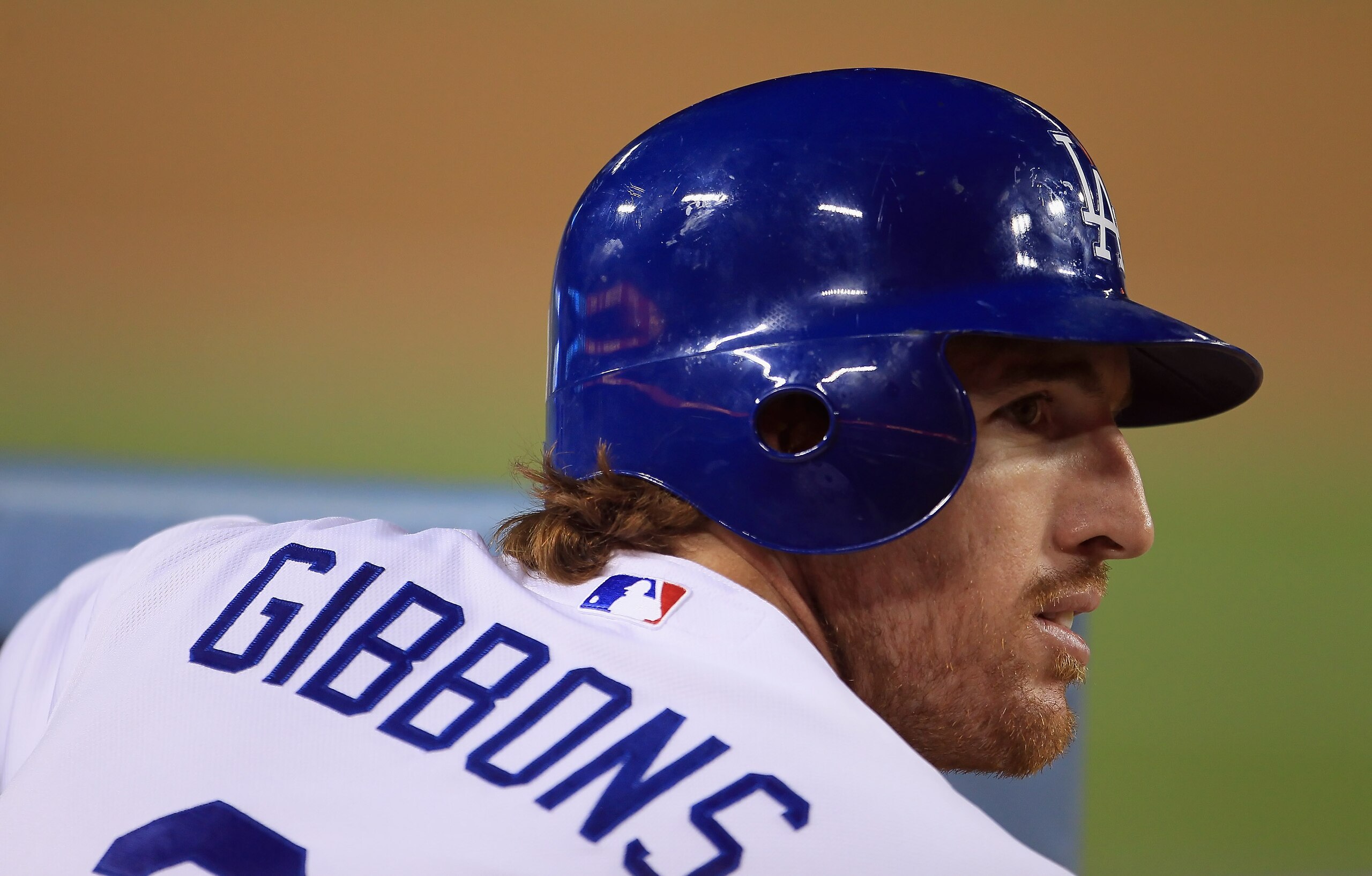 LOS ANGELES, CA - SEPTEMBER 22:  Jay Gibbons #31 of the Los Angeles Dodgers plays against the San Diego Padres at Dodger Stadium on September 22, 2010 in Los Angeles, California.  (Photo by Jeff Gross/Getty Images)